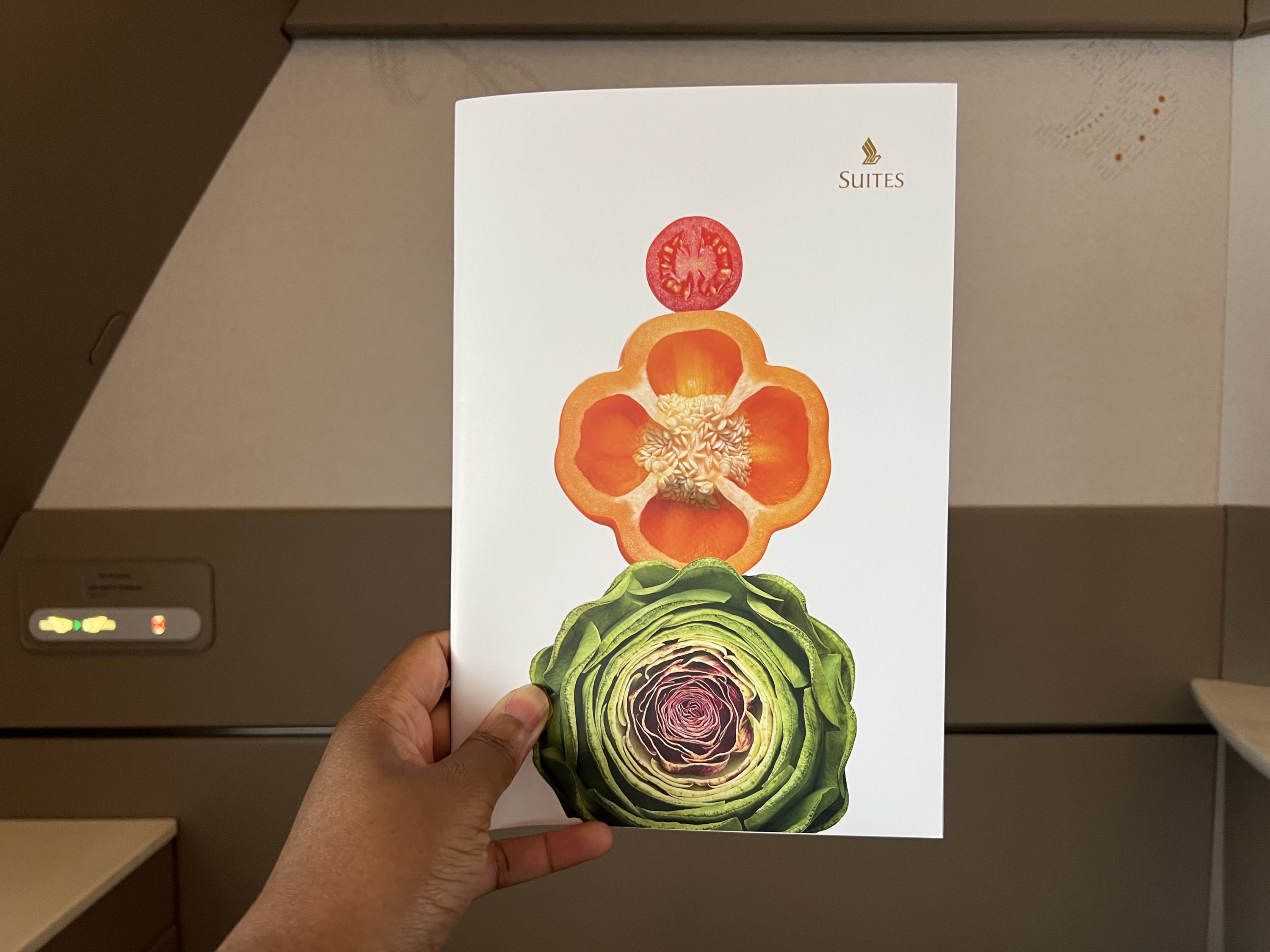 Singapore Suites menu
