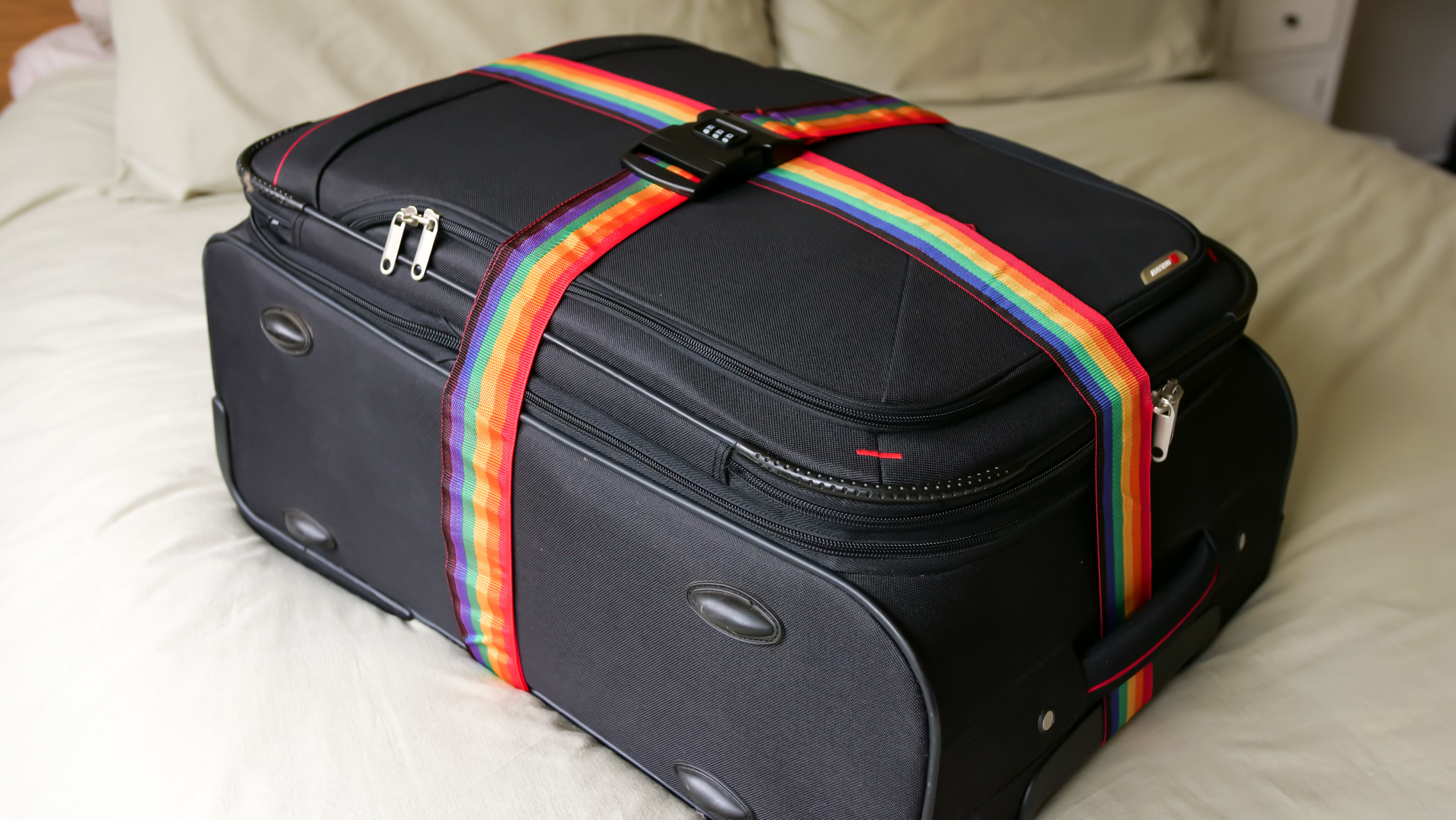 Luggage strap length