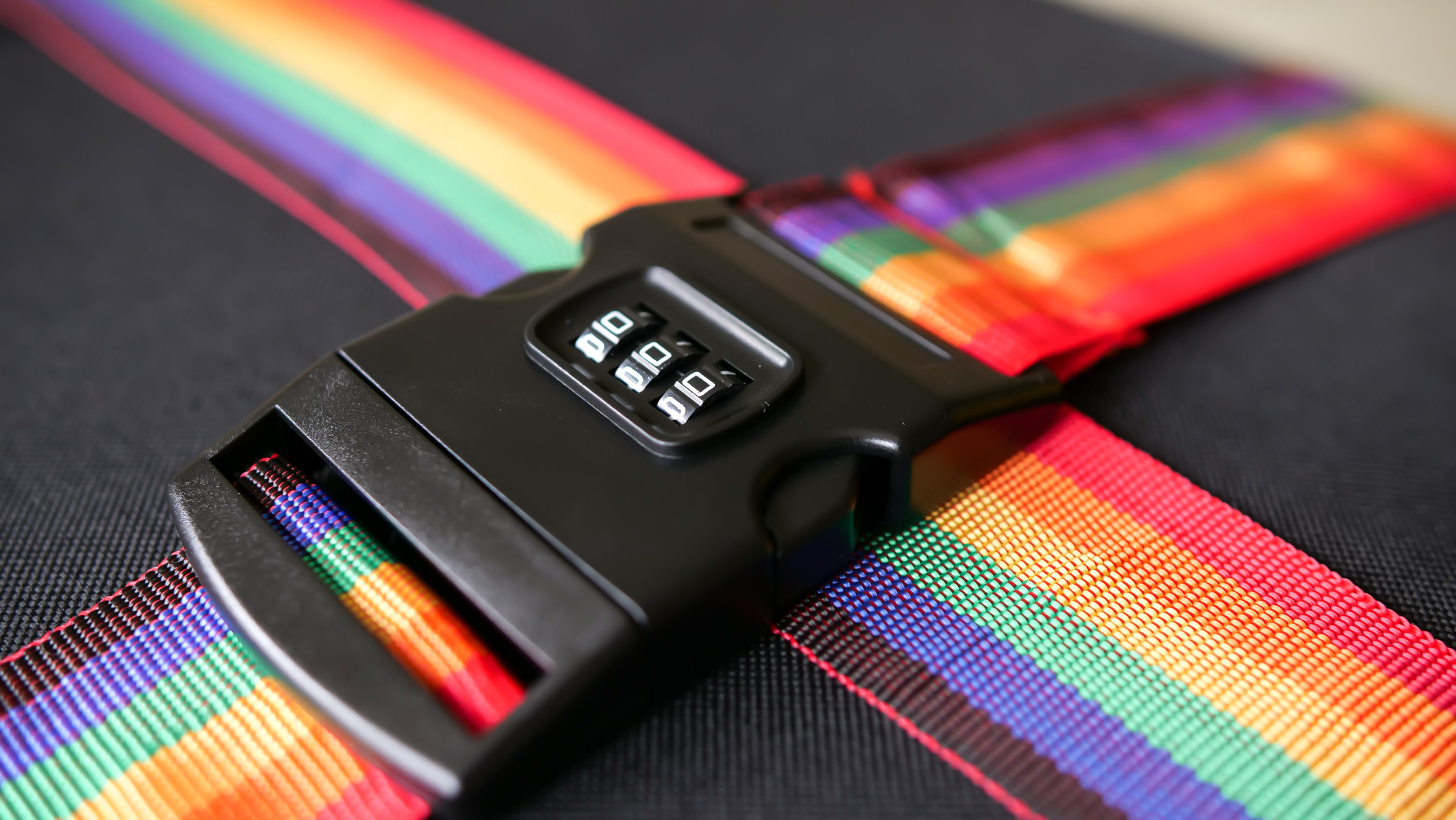 Luggage strap security