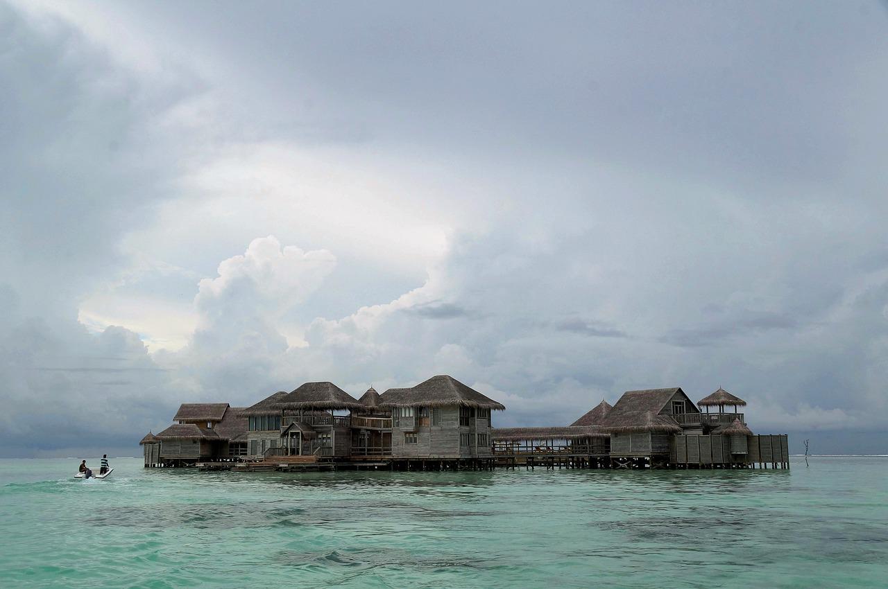 Maldives in rainy season