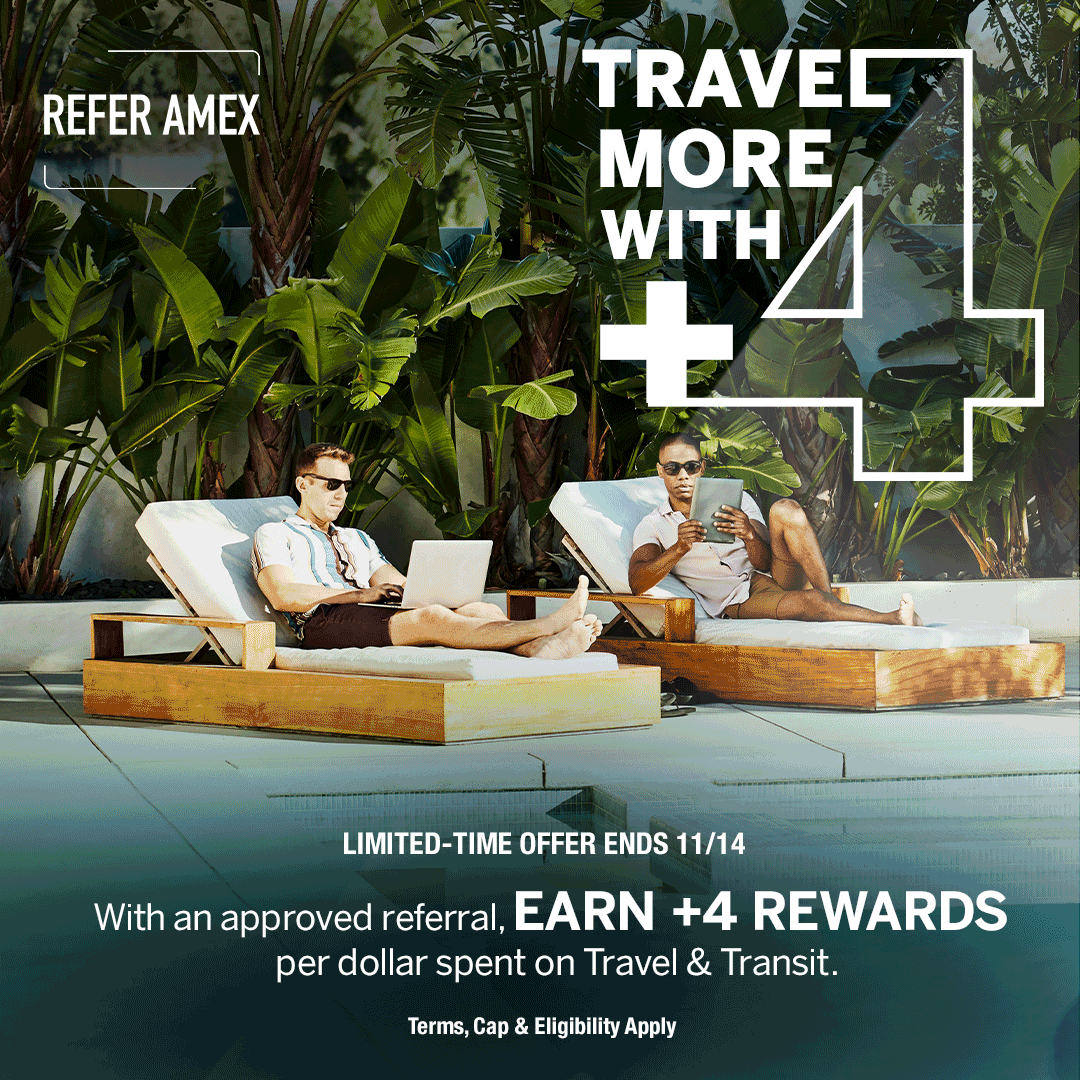 Amex Travel More With + 4