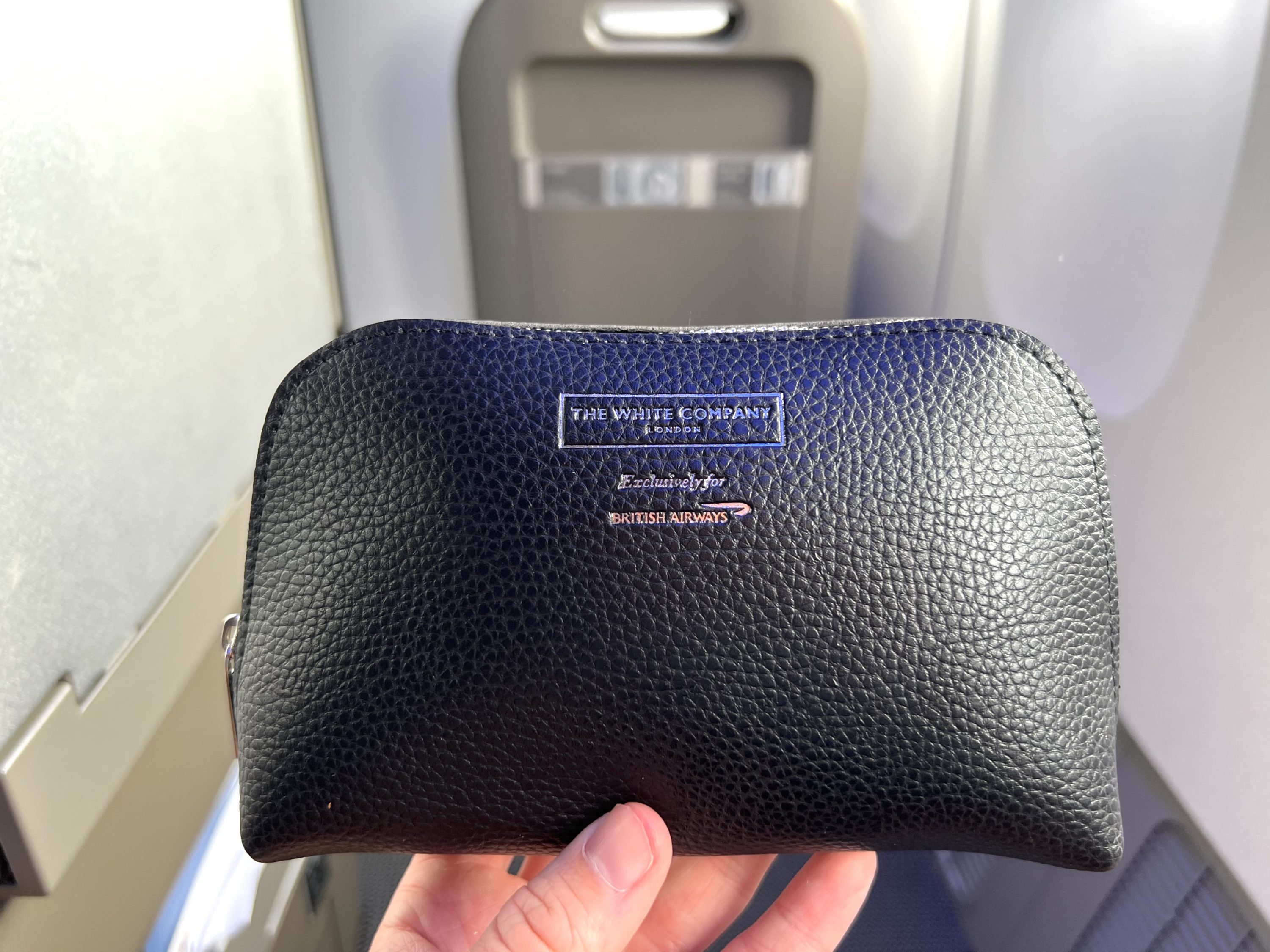 British Airways Boeing 777 200 Club World amenity kit