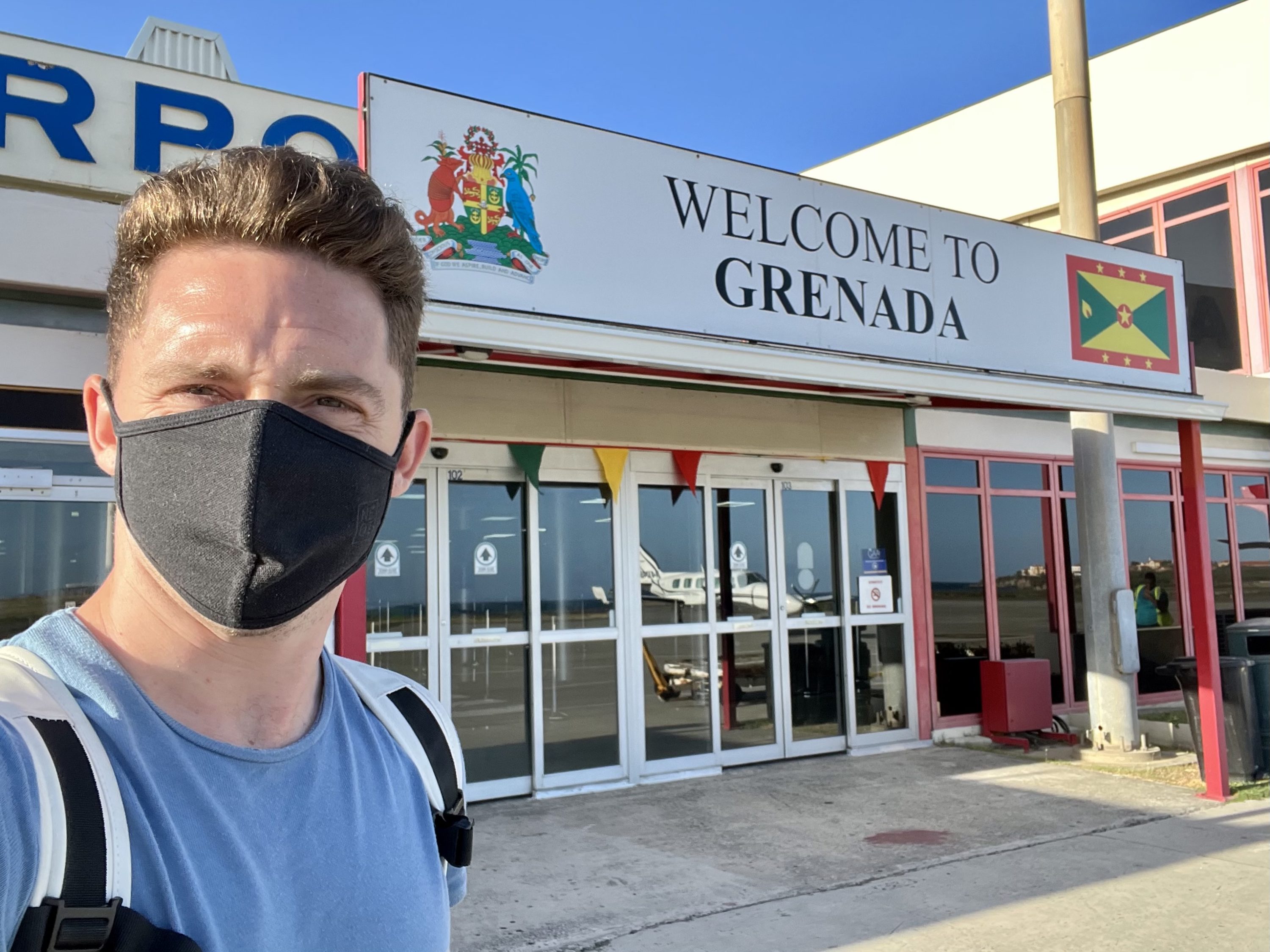 British Airways Boeing 777 200 Club World welcome to Grenada