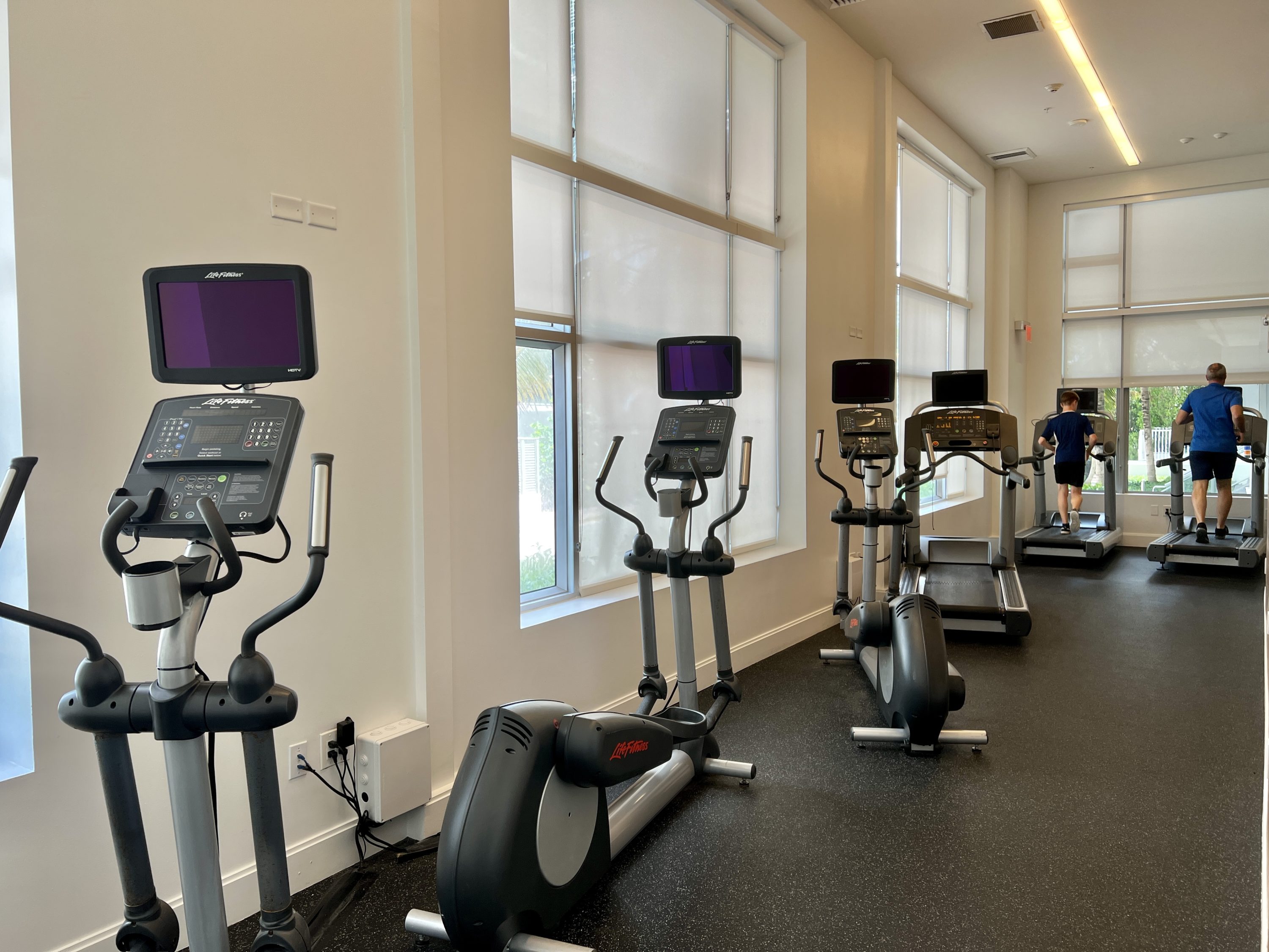Cadillac Hotel Beach Club Cardio Machines