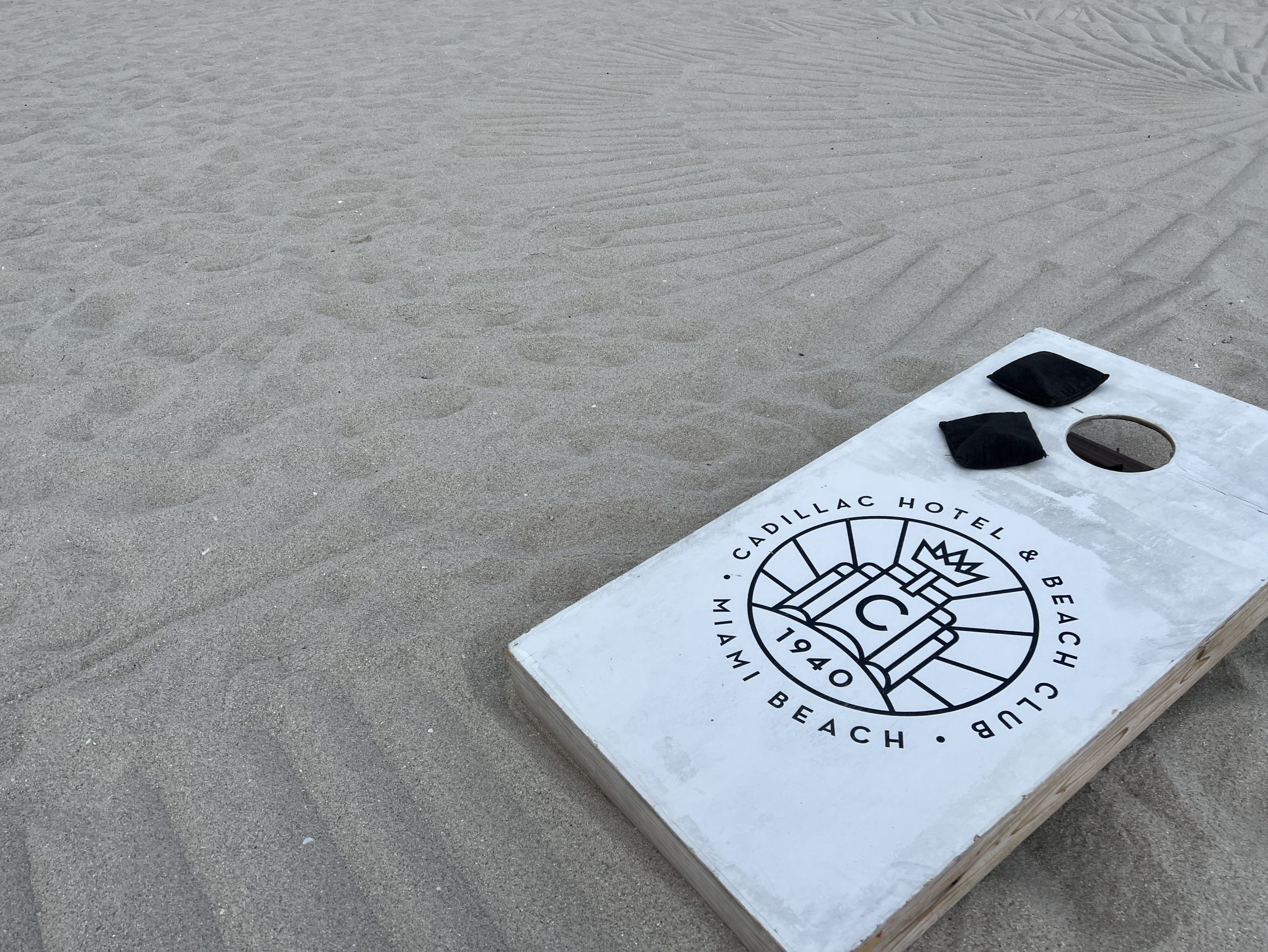 Cadillac Hotel Beach Club Cornhole