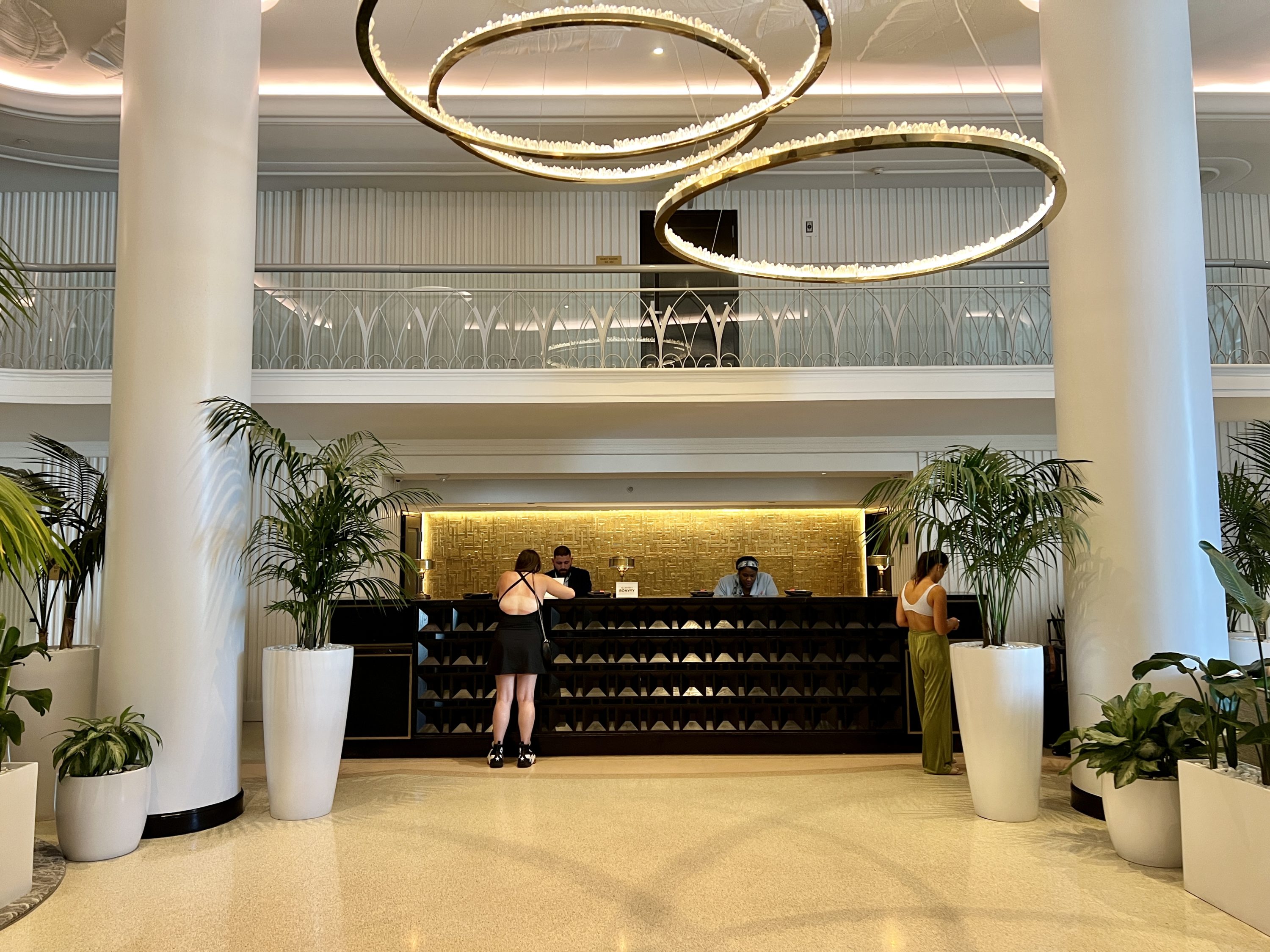 Cadillac Hotel Beach Club Front Desk
