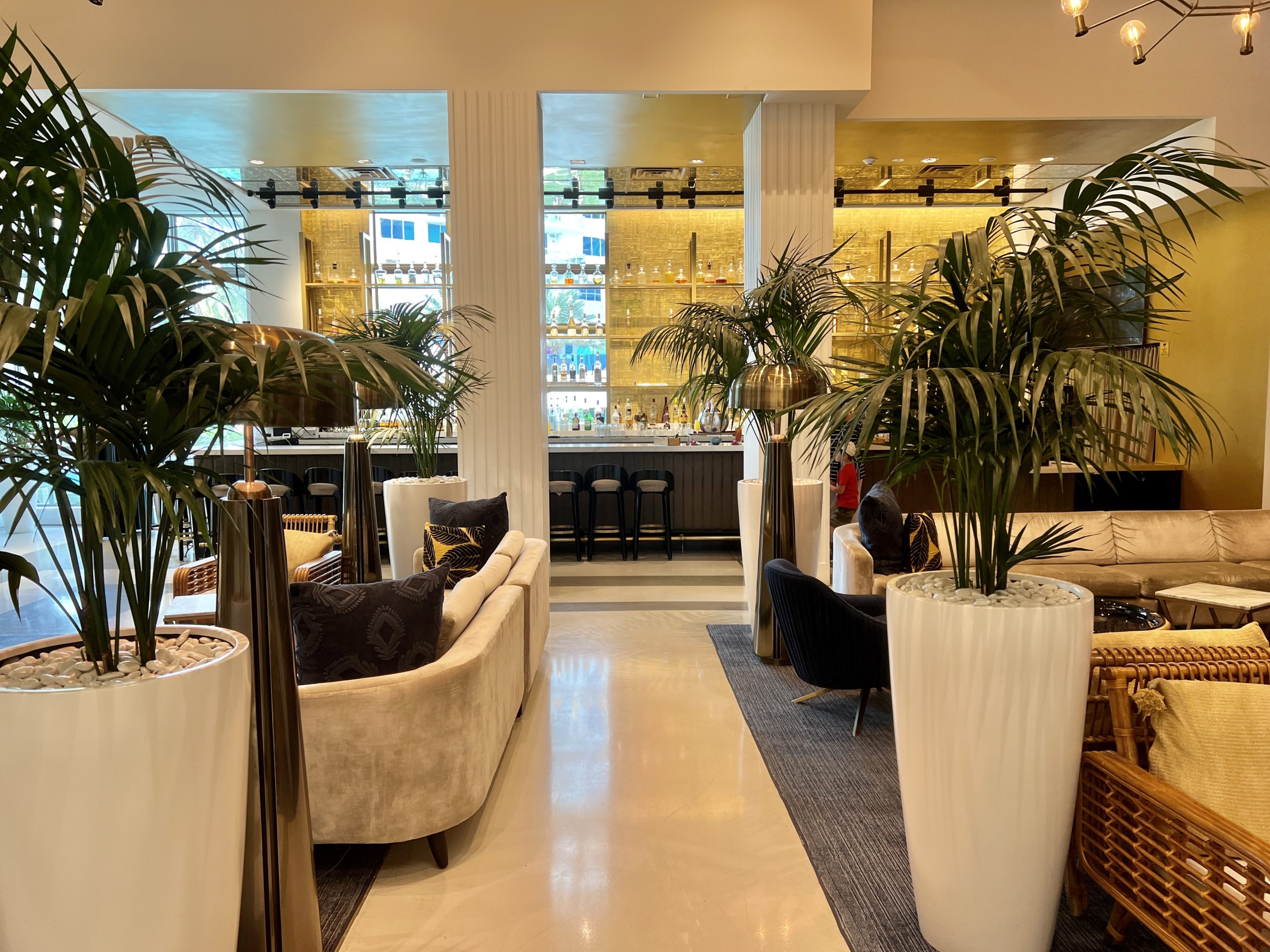 Cadillac Hotel Beach Club Lobby Bar