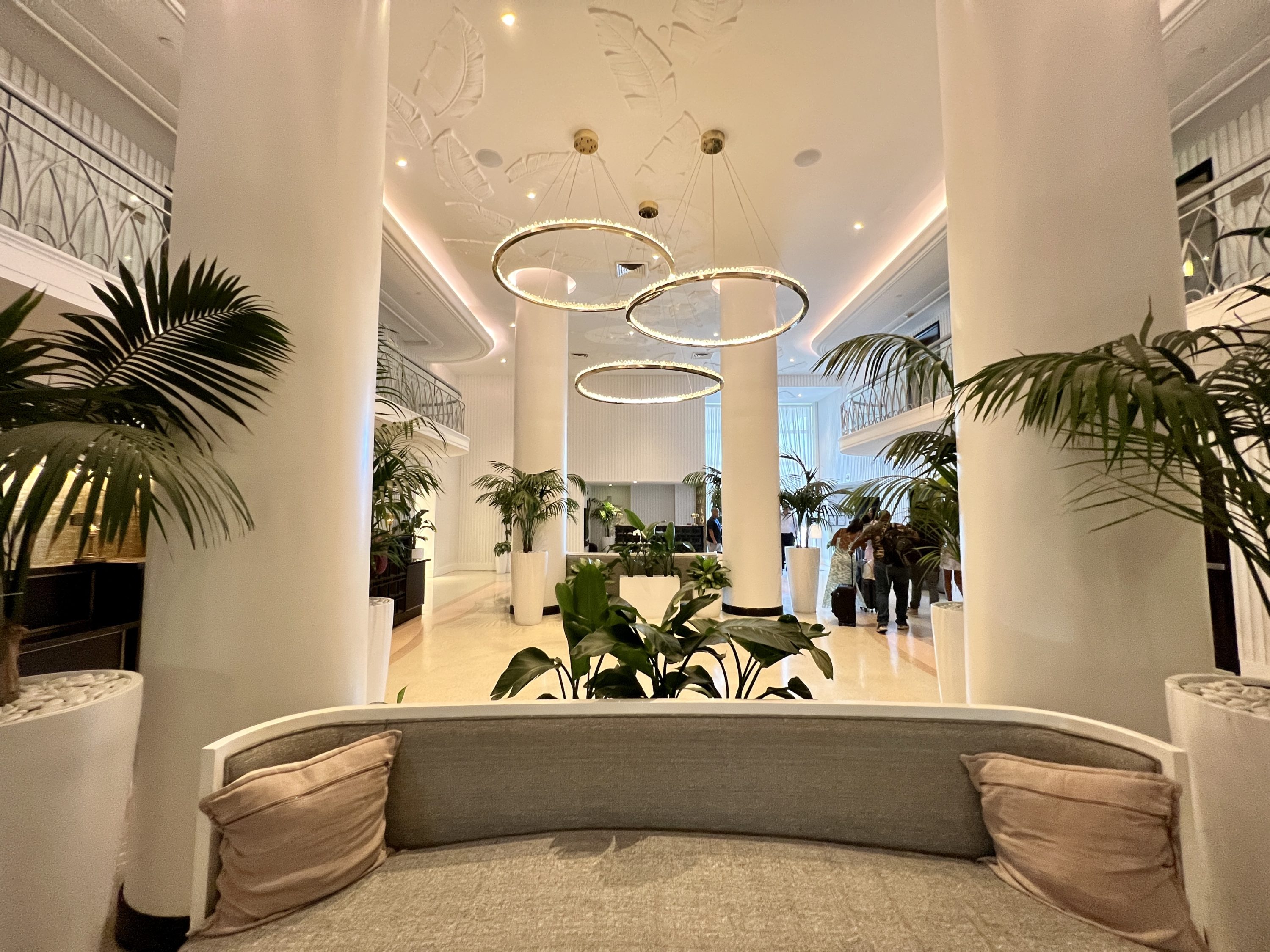 Cadillac Hotel Beach Club Lobby Side View