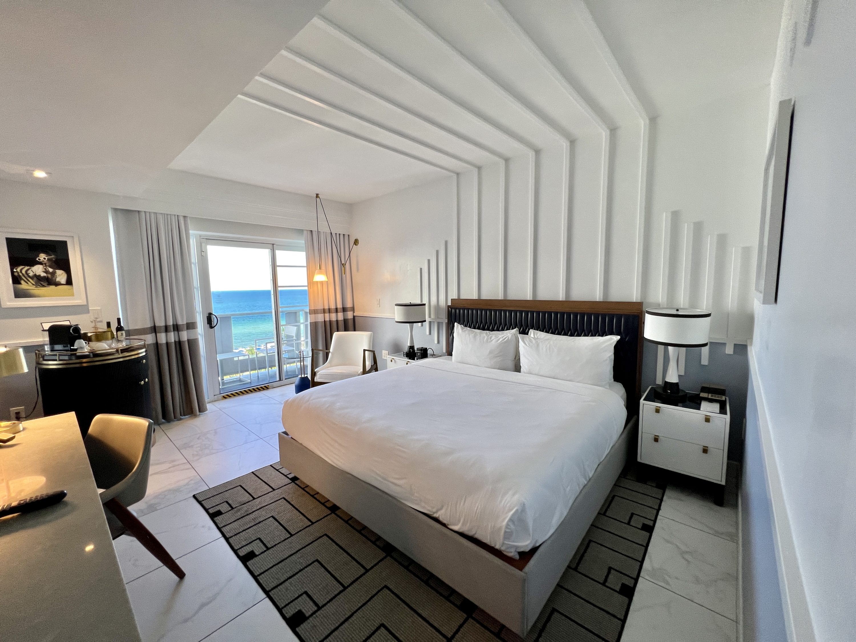 Cadillac Hotel Beach Club Room Wide Angle