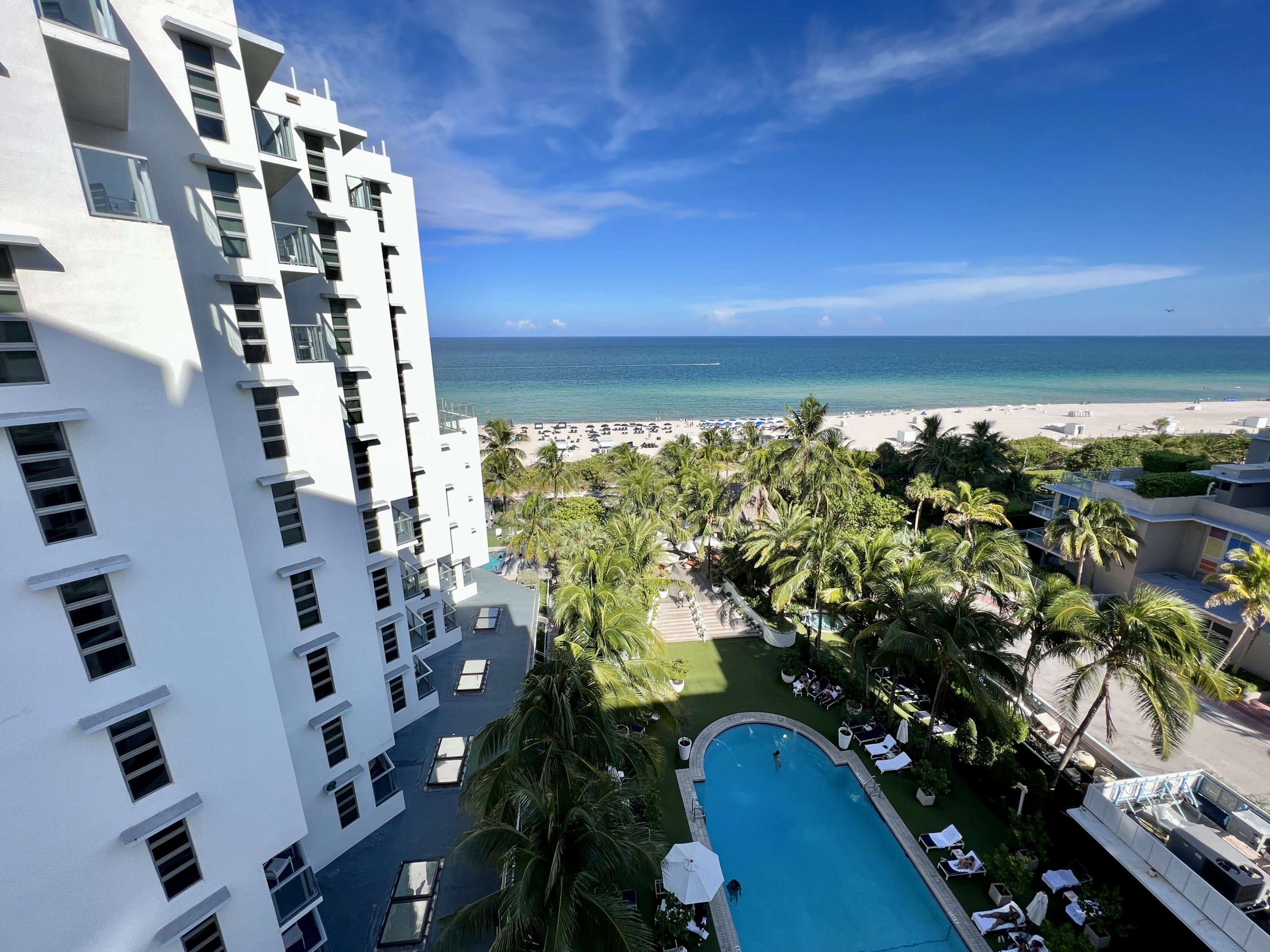 Cadillac Hotel Beach Club View From Room