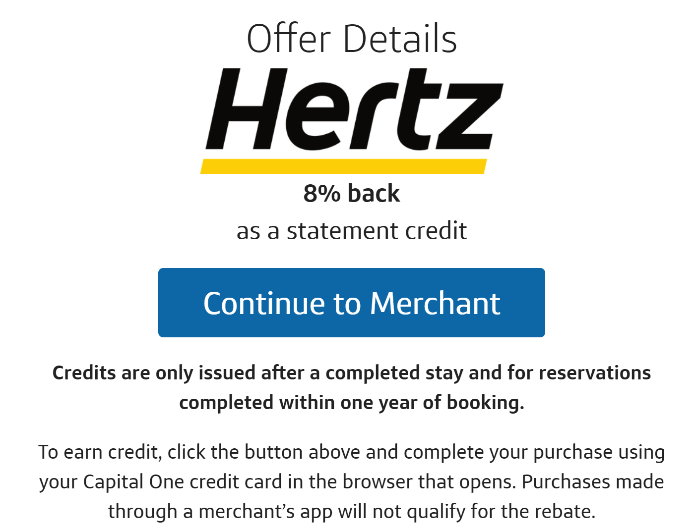 Capital One Offers Hertz Capital One Offers Hertz