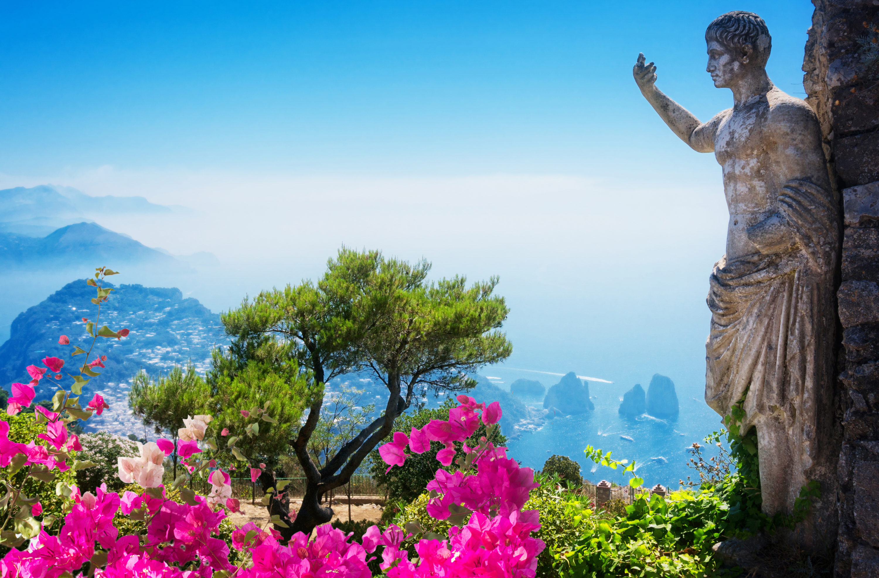 Capri Island in Italy