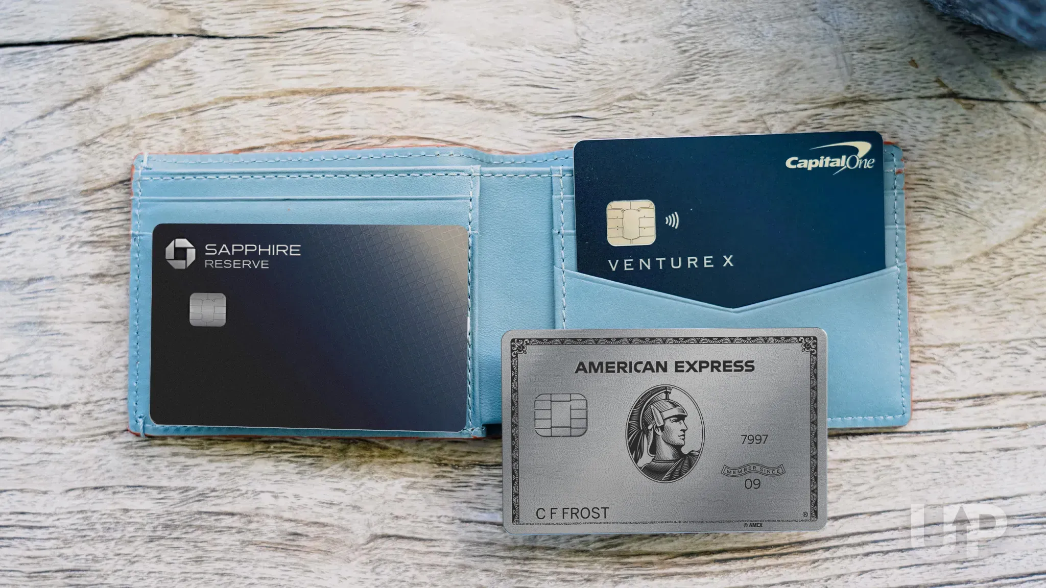 man with credit card large Chase Capital One Amex Credit Cards Upgraded Points LLC Large