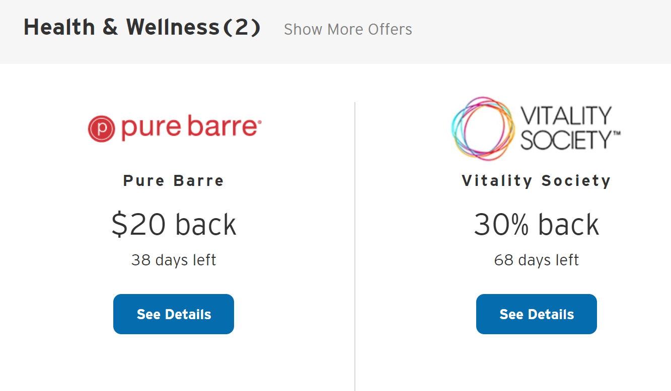Citi Merchant Offers for Health and Wellness
