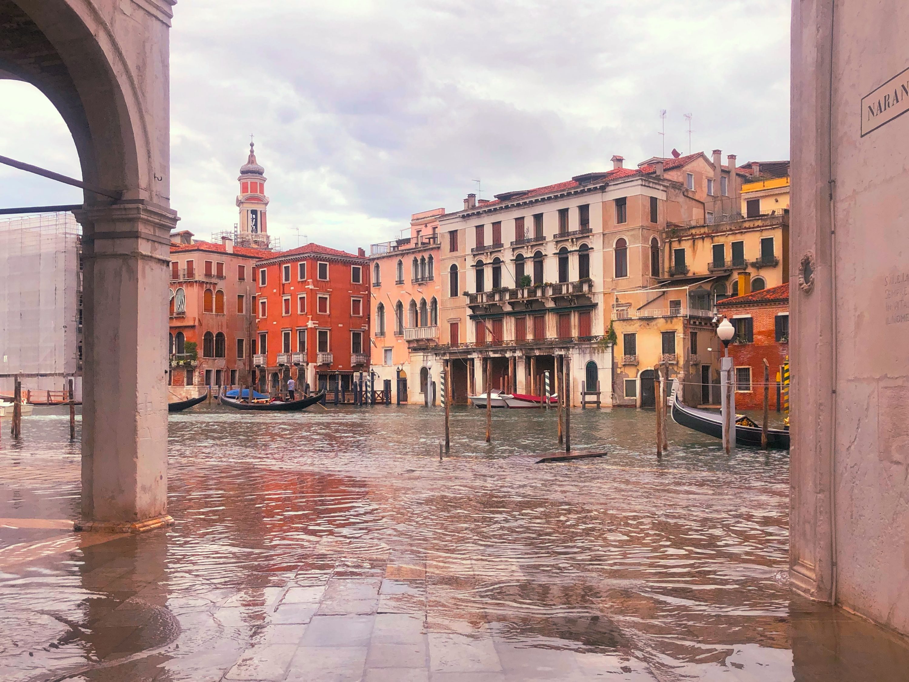 Flooding in Venice