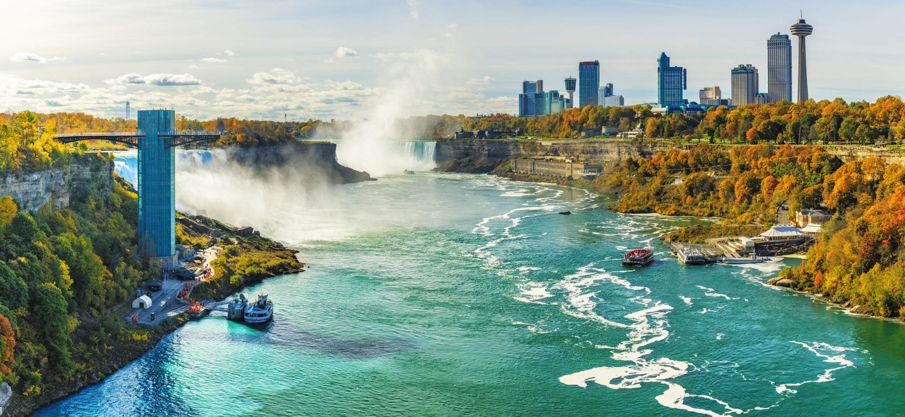 Niagara Falls in fall