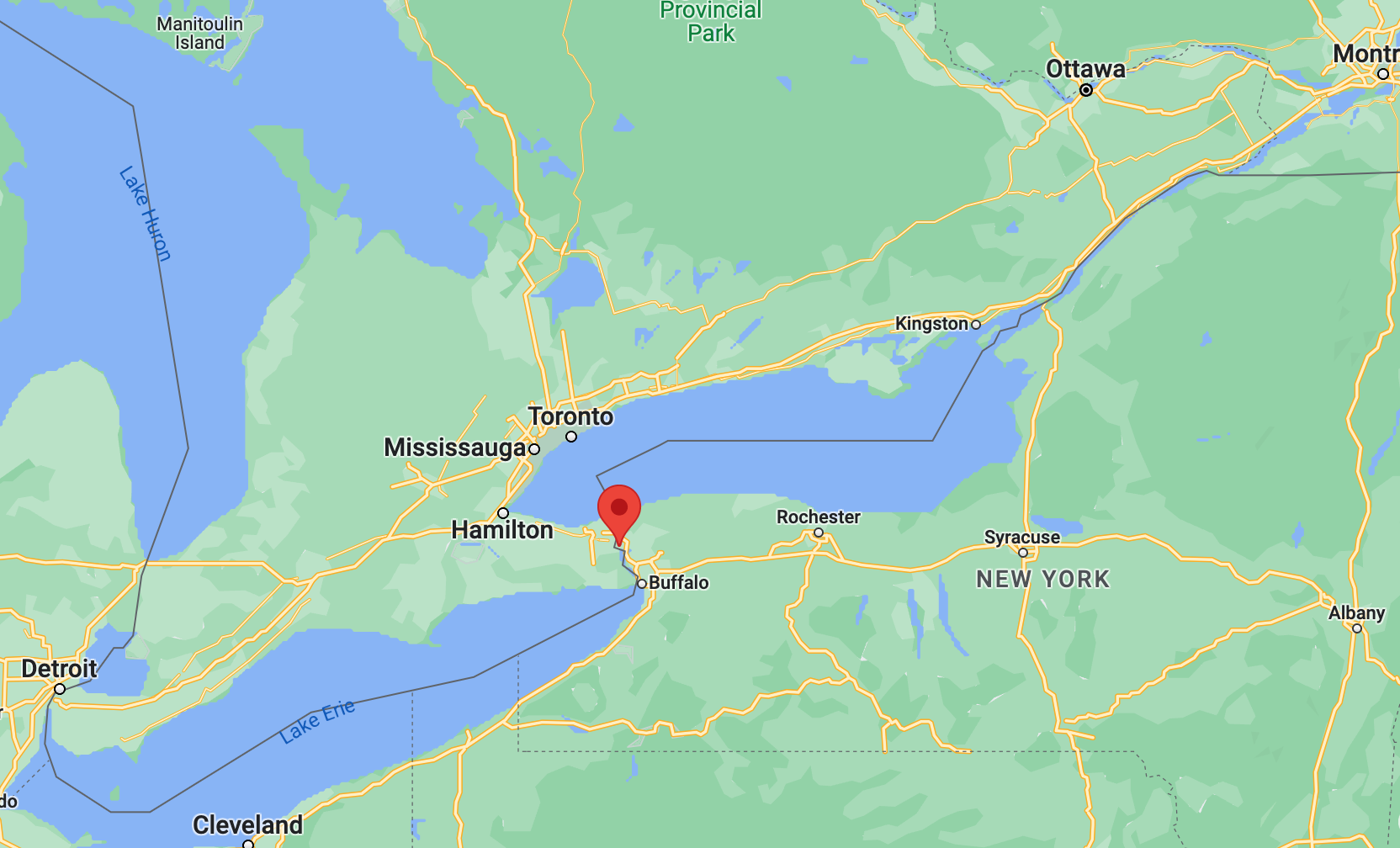 Niagara Falls location