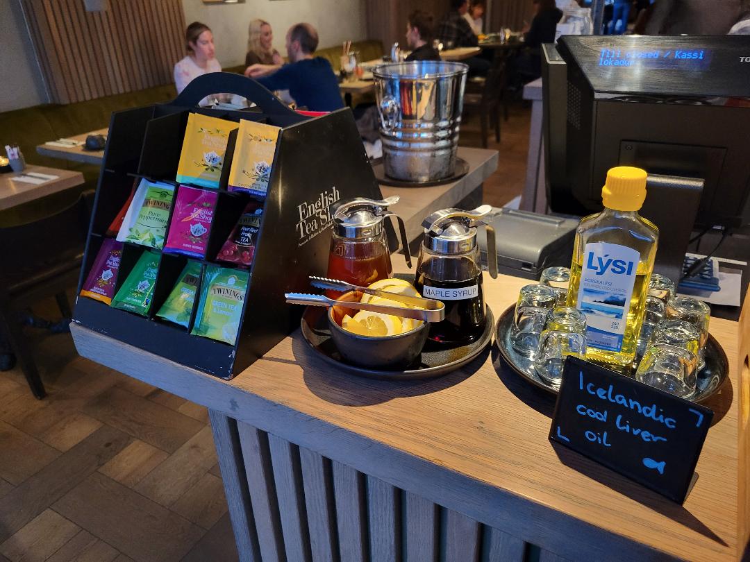 Sand Hotel by Keahotels Reykjavik Teas