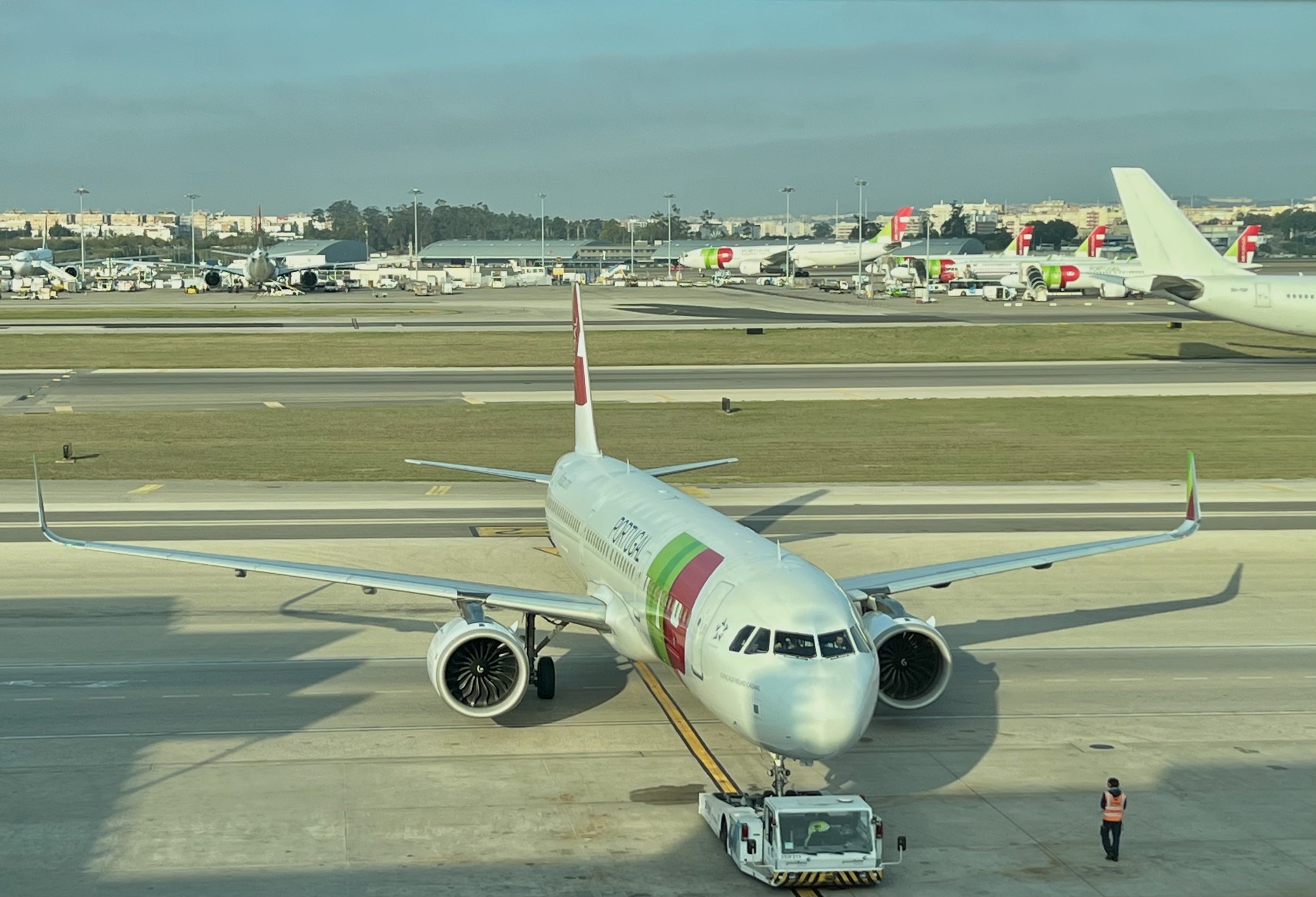 TAP Air Portugal Airbus A321LRneo business class LIS TAP lounge views TAP Air Portugal Airbus A321LRneo business class LIS TAP lounge views