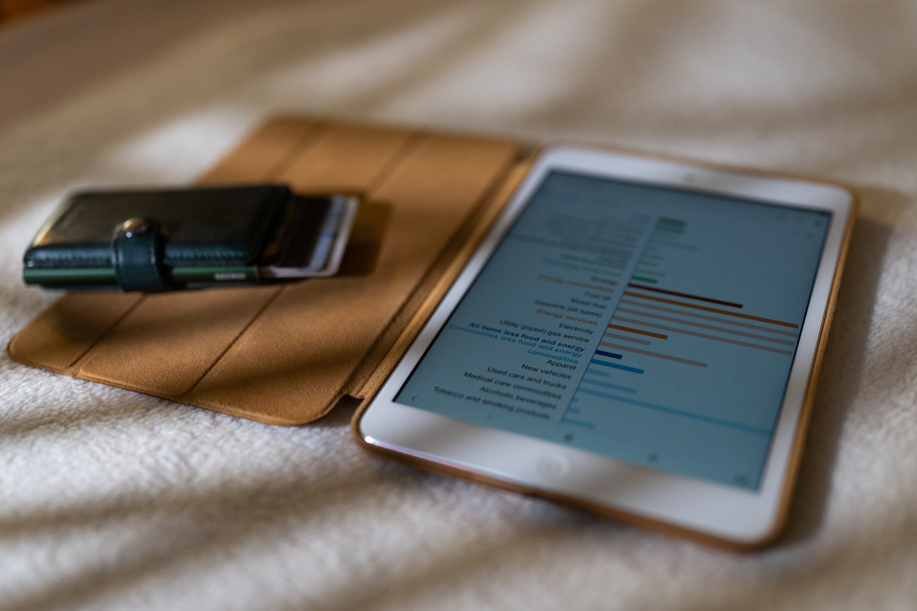 Tablet with wallet Tablet with wallet