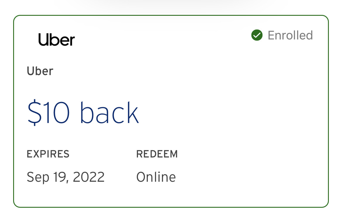 Uber Citi Offer