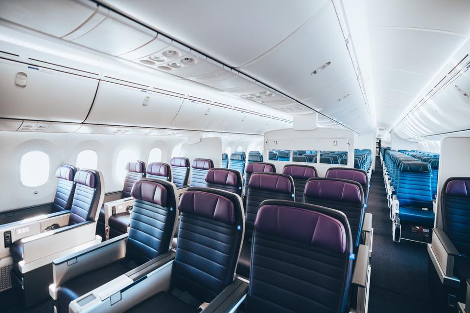 United Premium Plus with Economy cabin