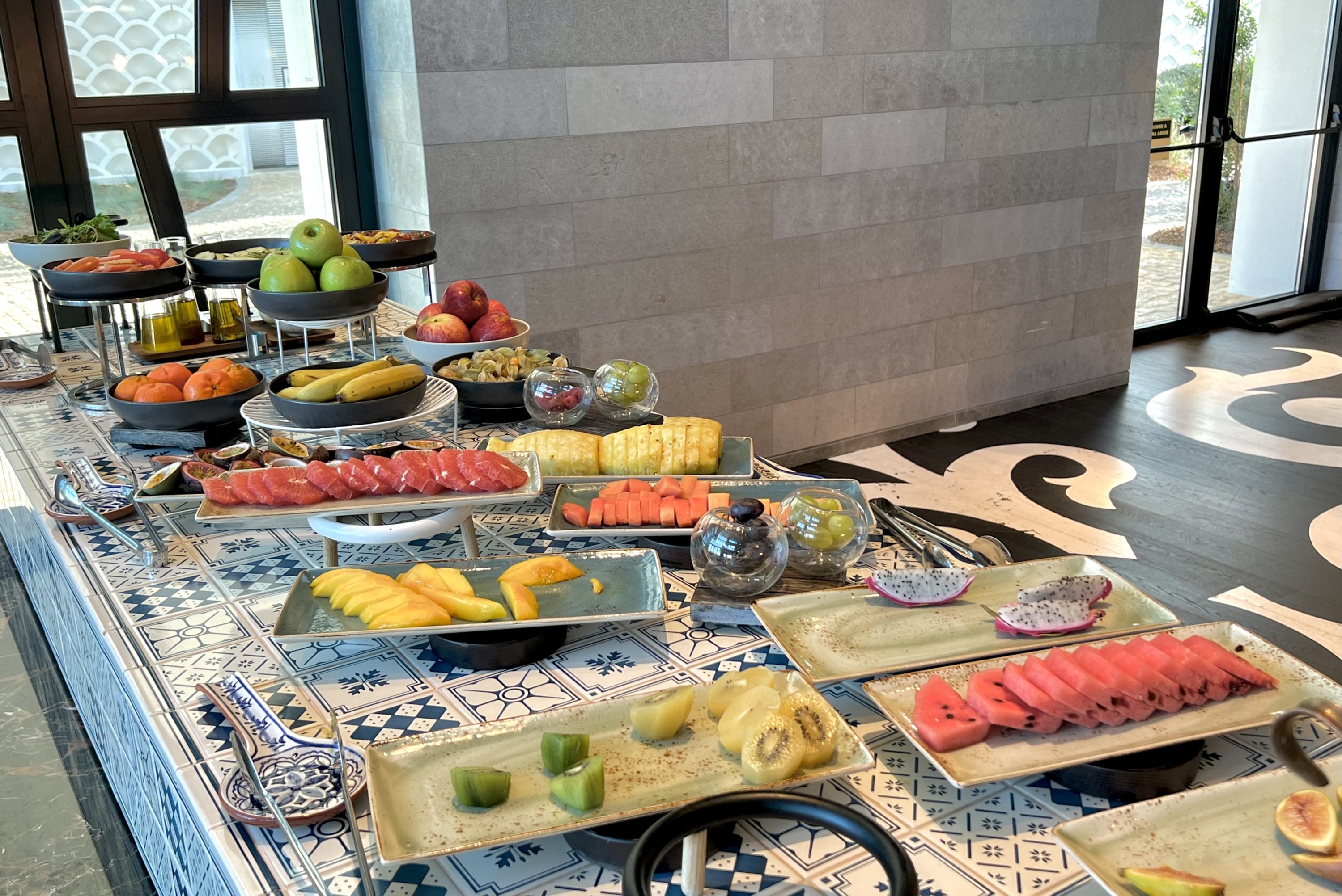 W Algarve Market Kitchen breakfast fruit