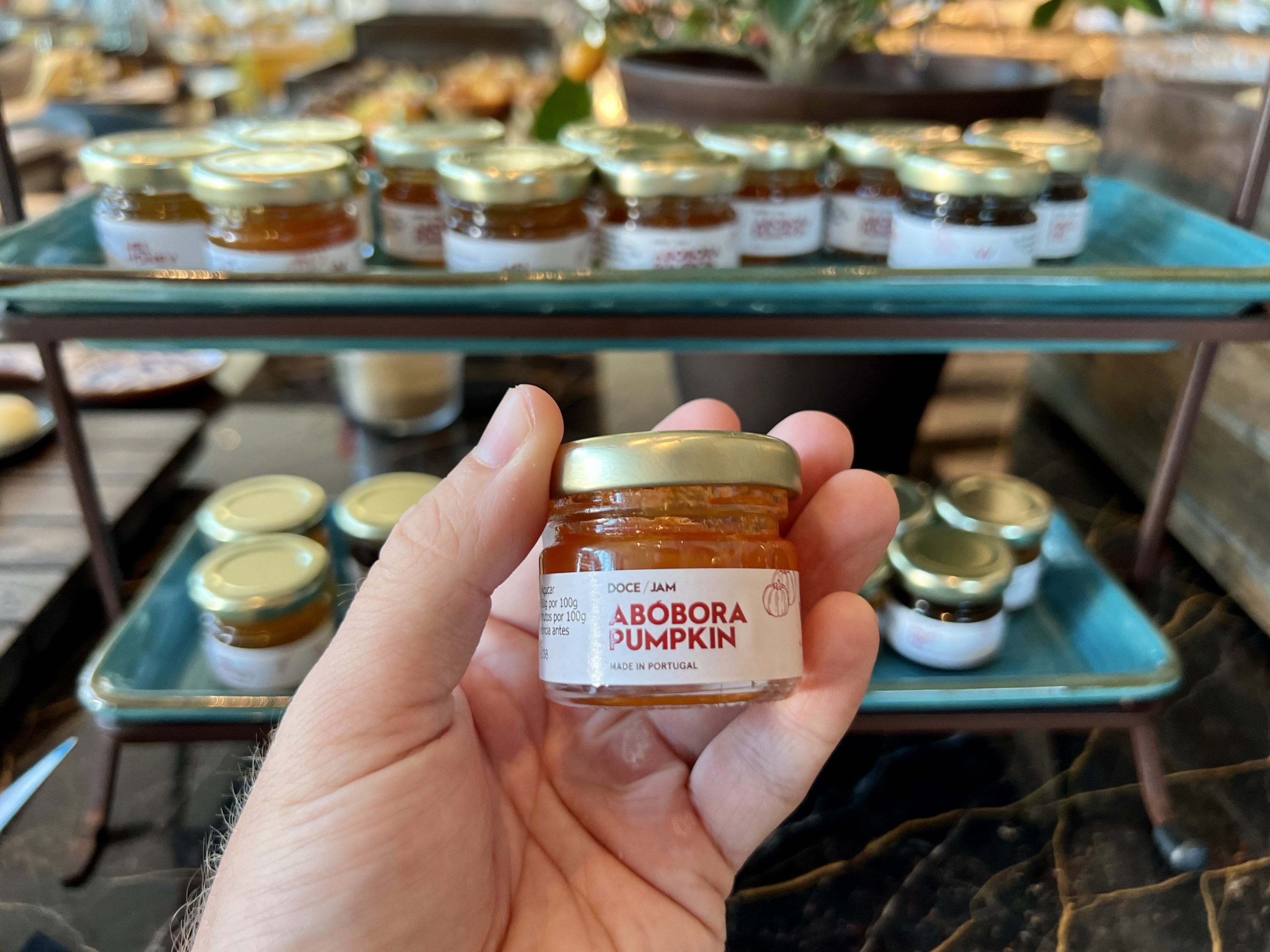 W Algarve Market Kitchen breakfast jams