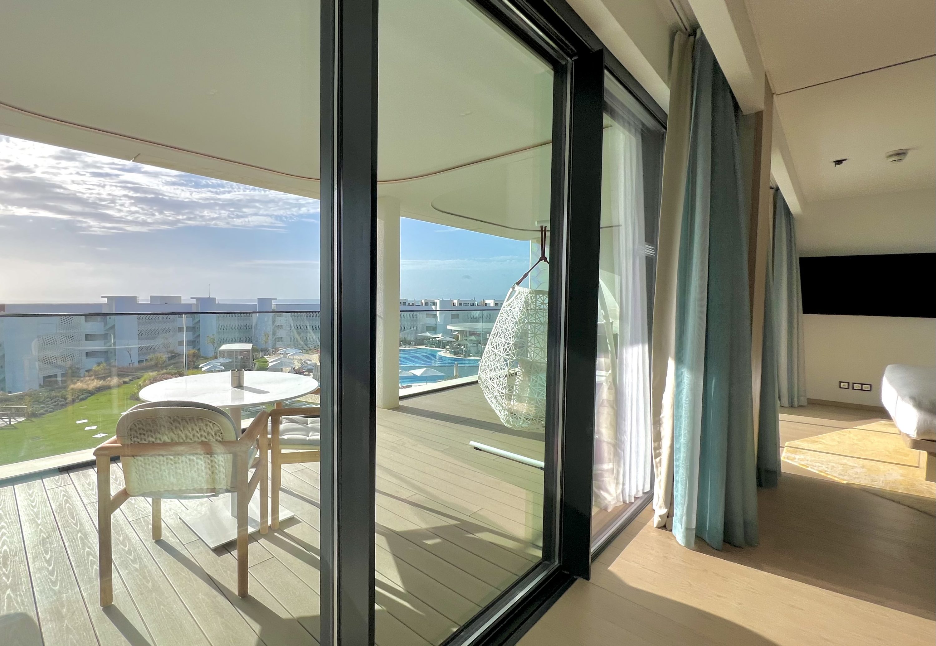 W Algarve Marvellous Residence view from living space to terrace