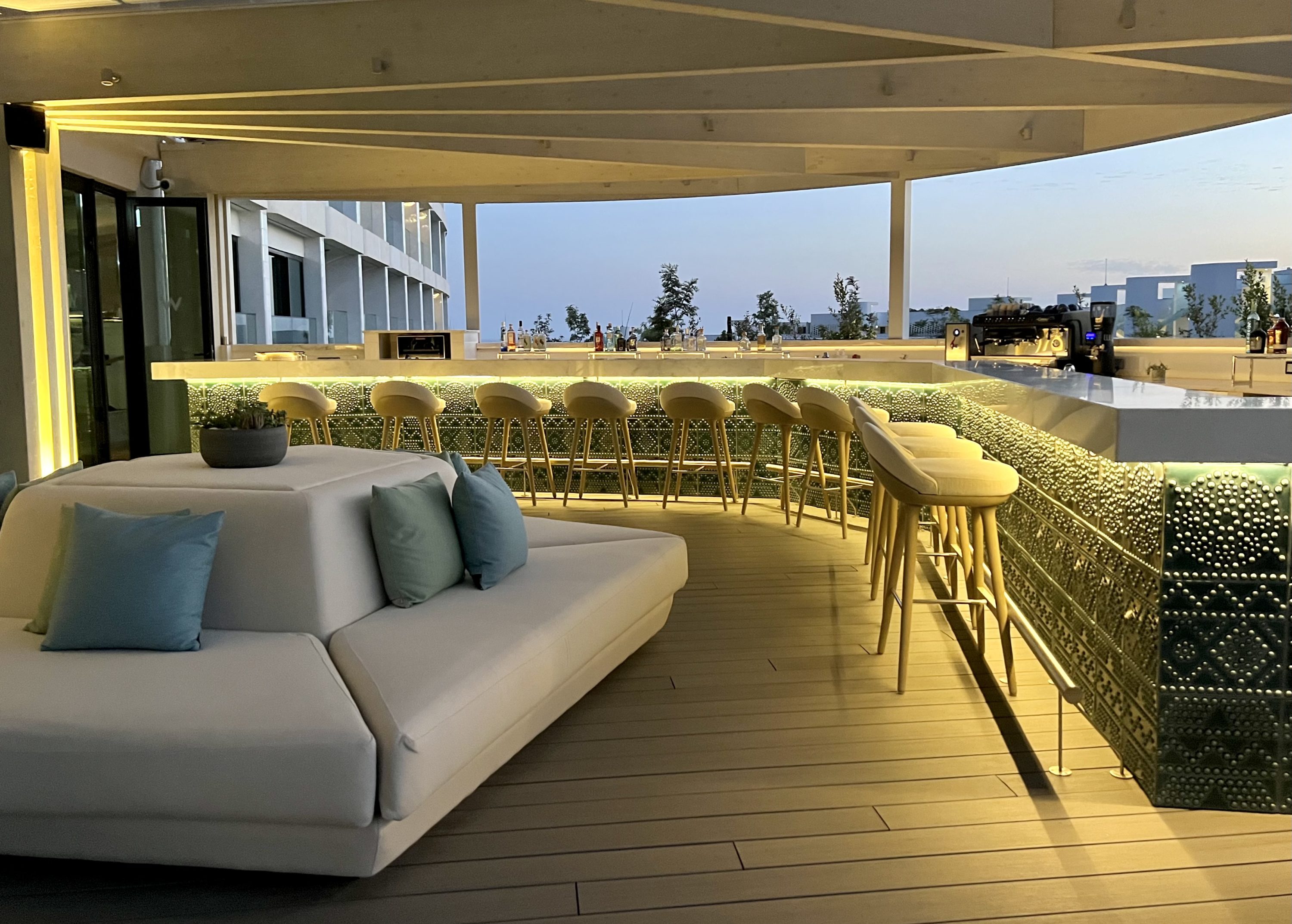 W Algarve W Lounge outside bar