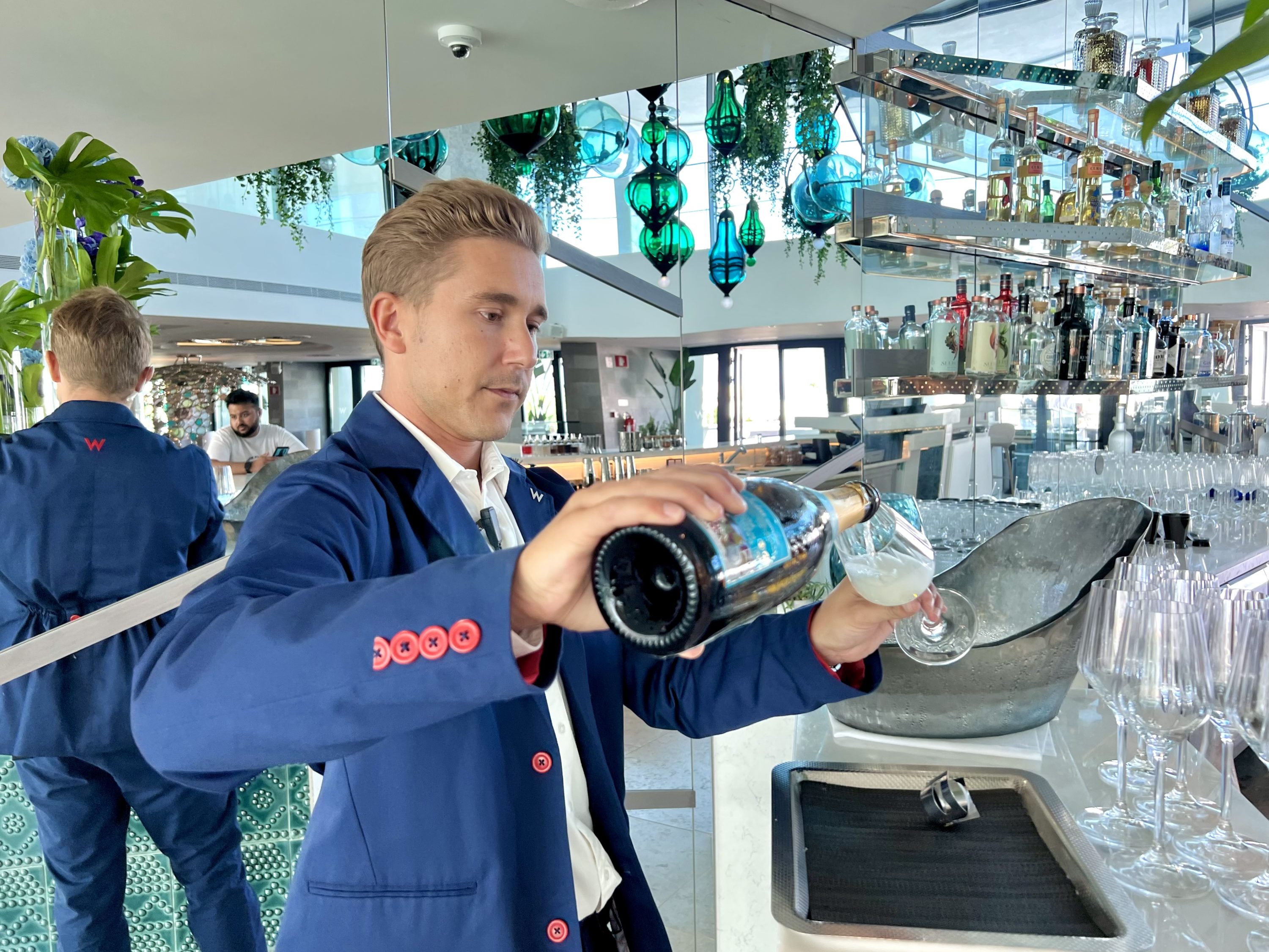 W Algarve arrival welcome drink