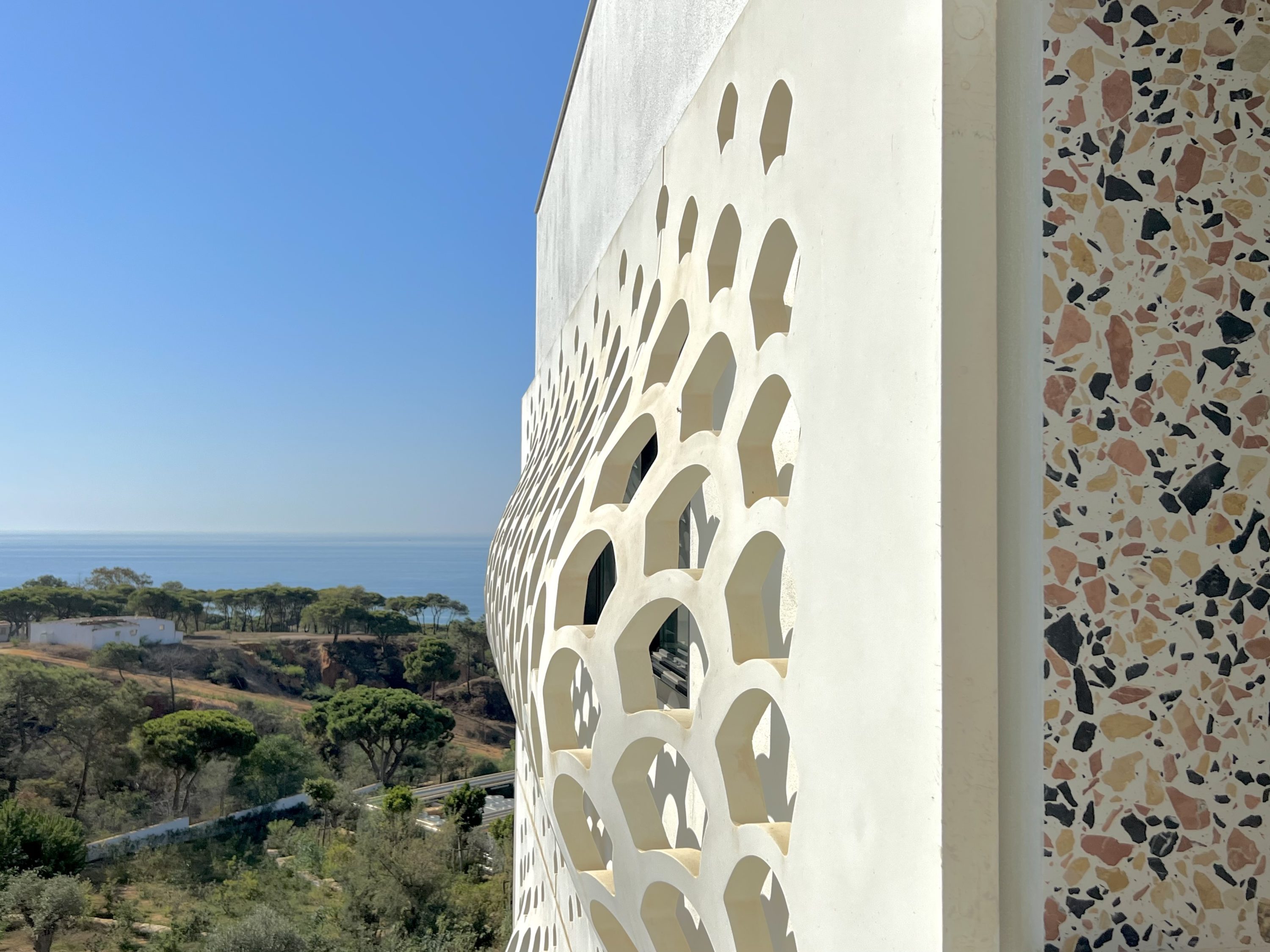 W Algarve exterior wall design