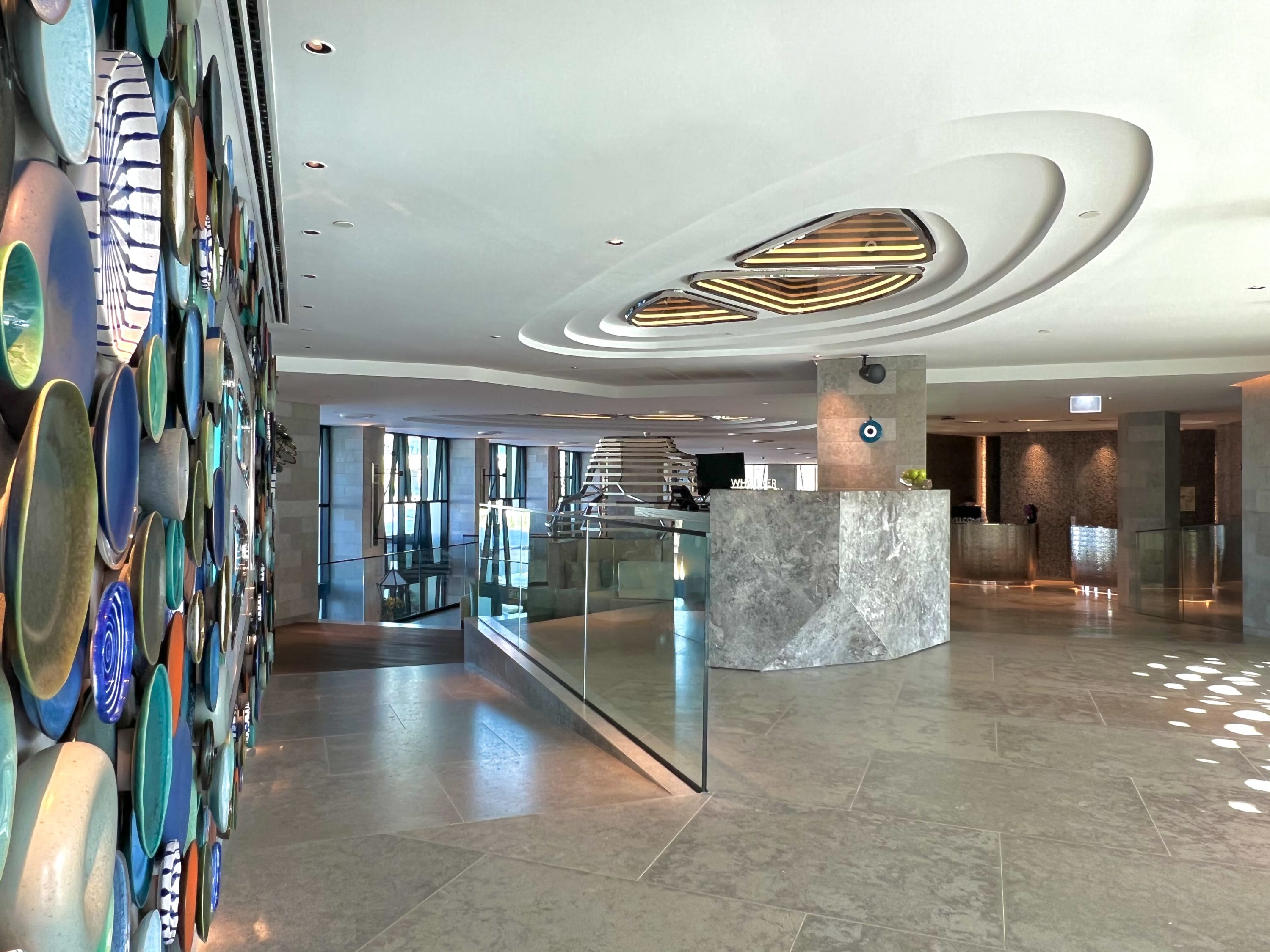 W Algarve lobby view to reception
