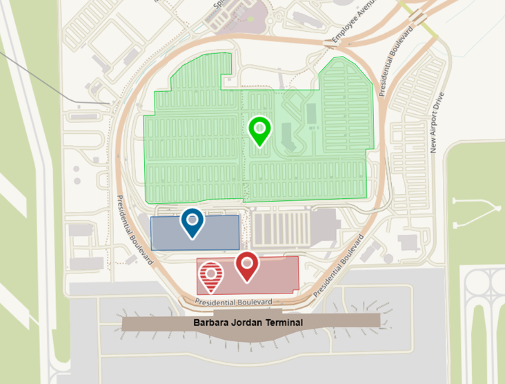 AUS Barbara Jordan Terminal Parking