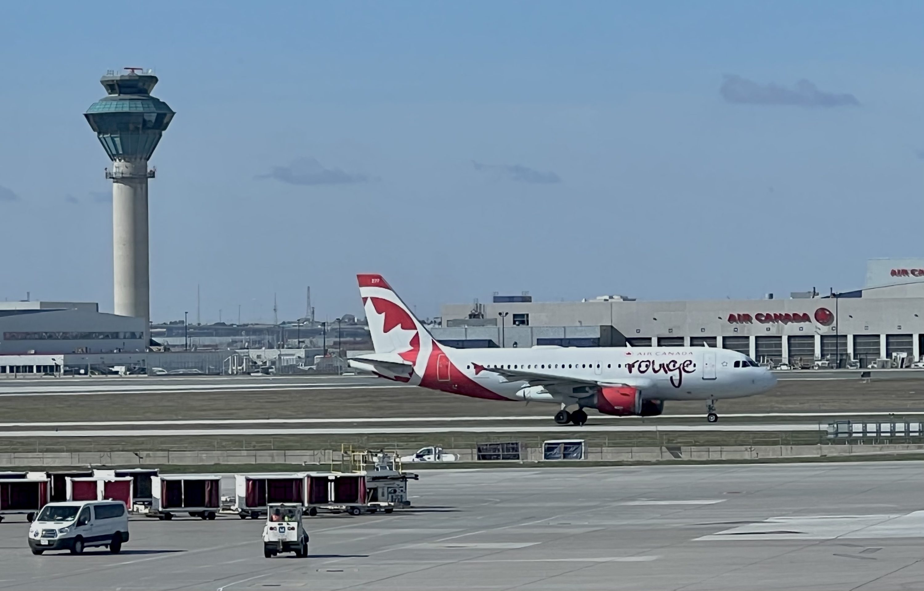 Air Canada Rouge at Toronto Pearson Airport Air Canada Rouge at Toronto Pearson Airport