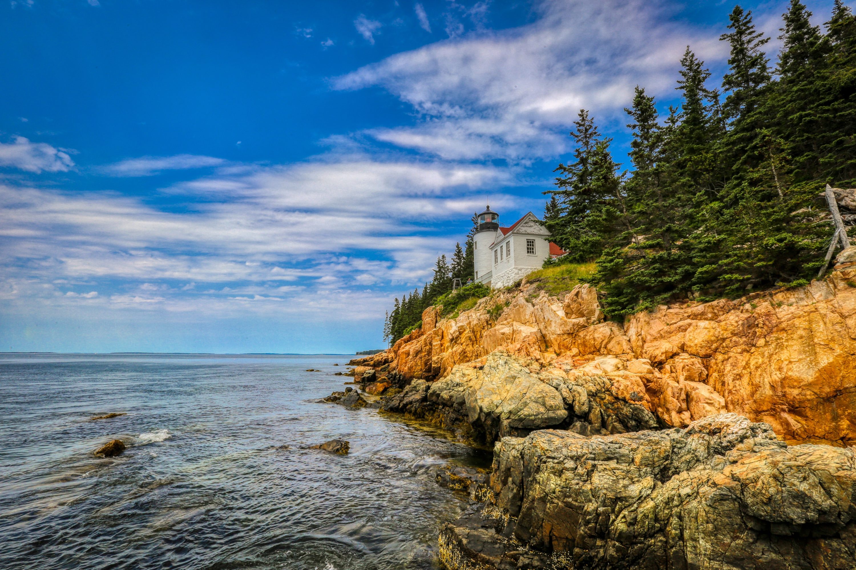 Bass Harbor Lighthouse Trail Bass Harbor ME USA