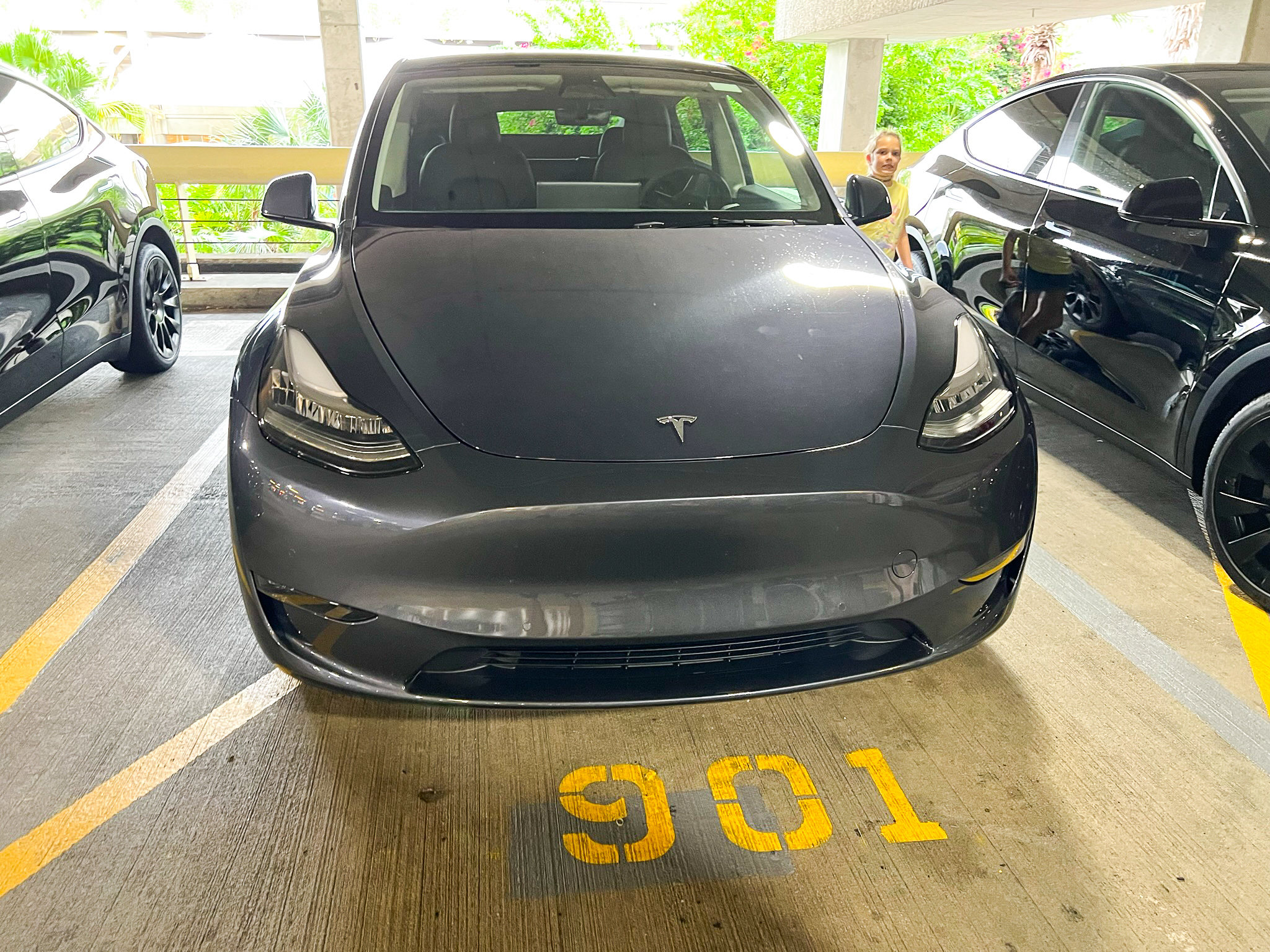 Hertz Tesla Model Y front