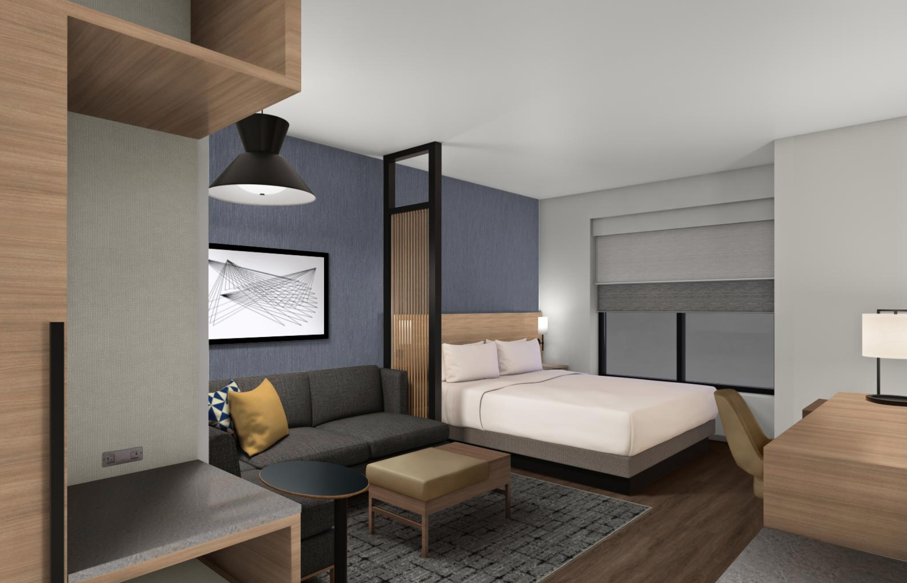 Hyatt Place Monterrey Valle guestroom