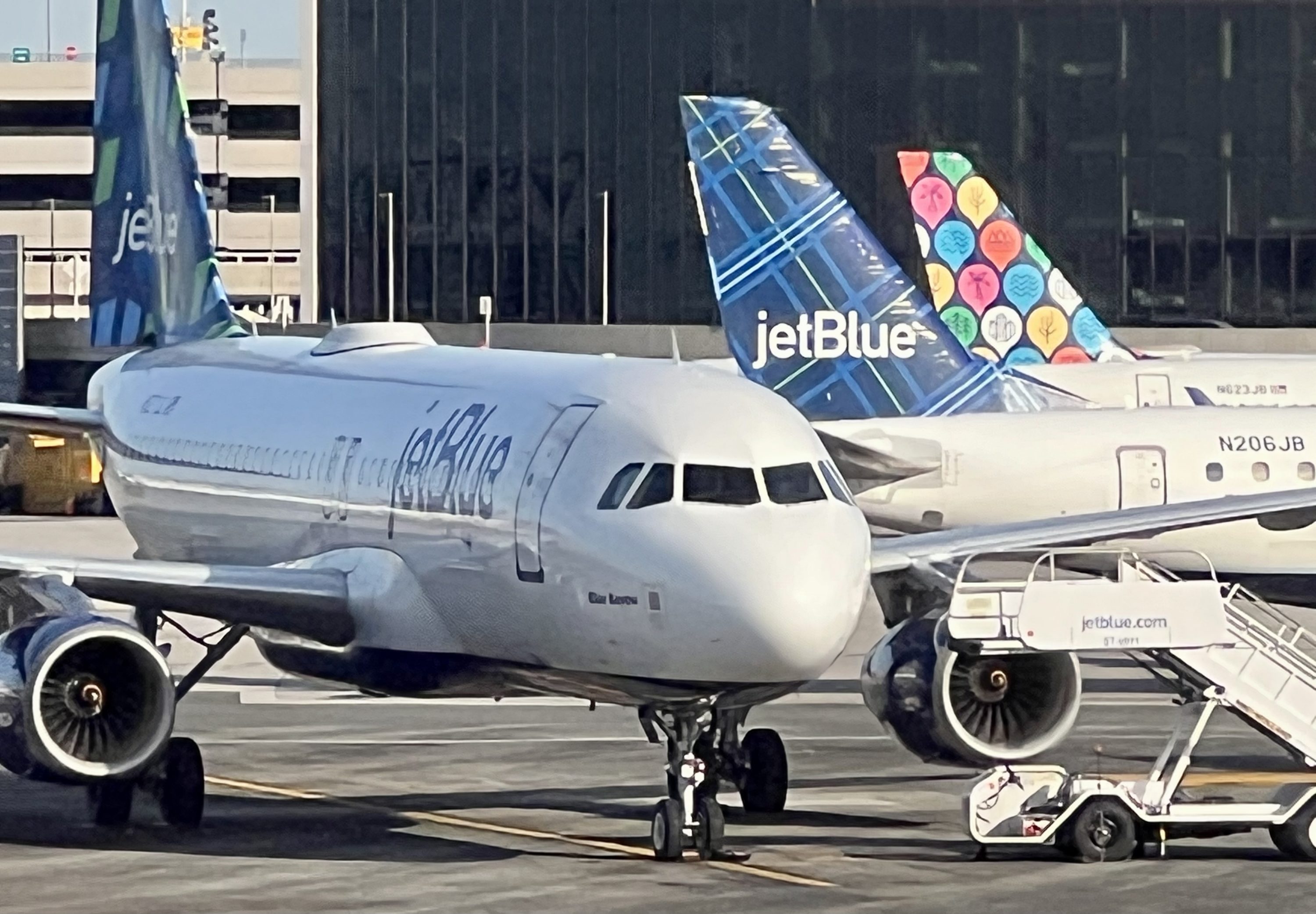 JetBlue aircraft at JFK