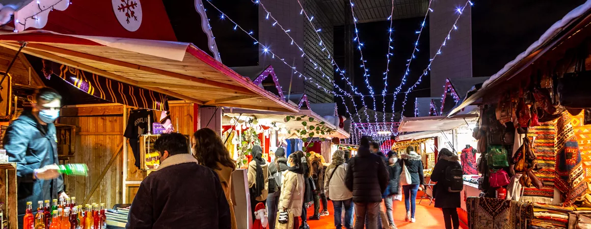 Paris La Defense Christmas Market Paris La Defense Christmas Market