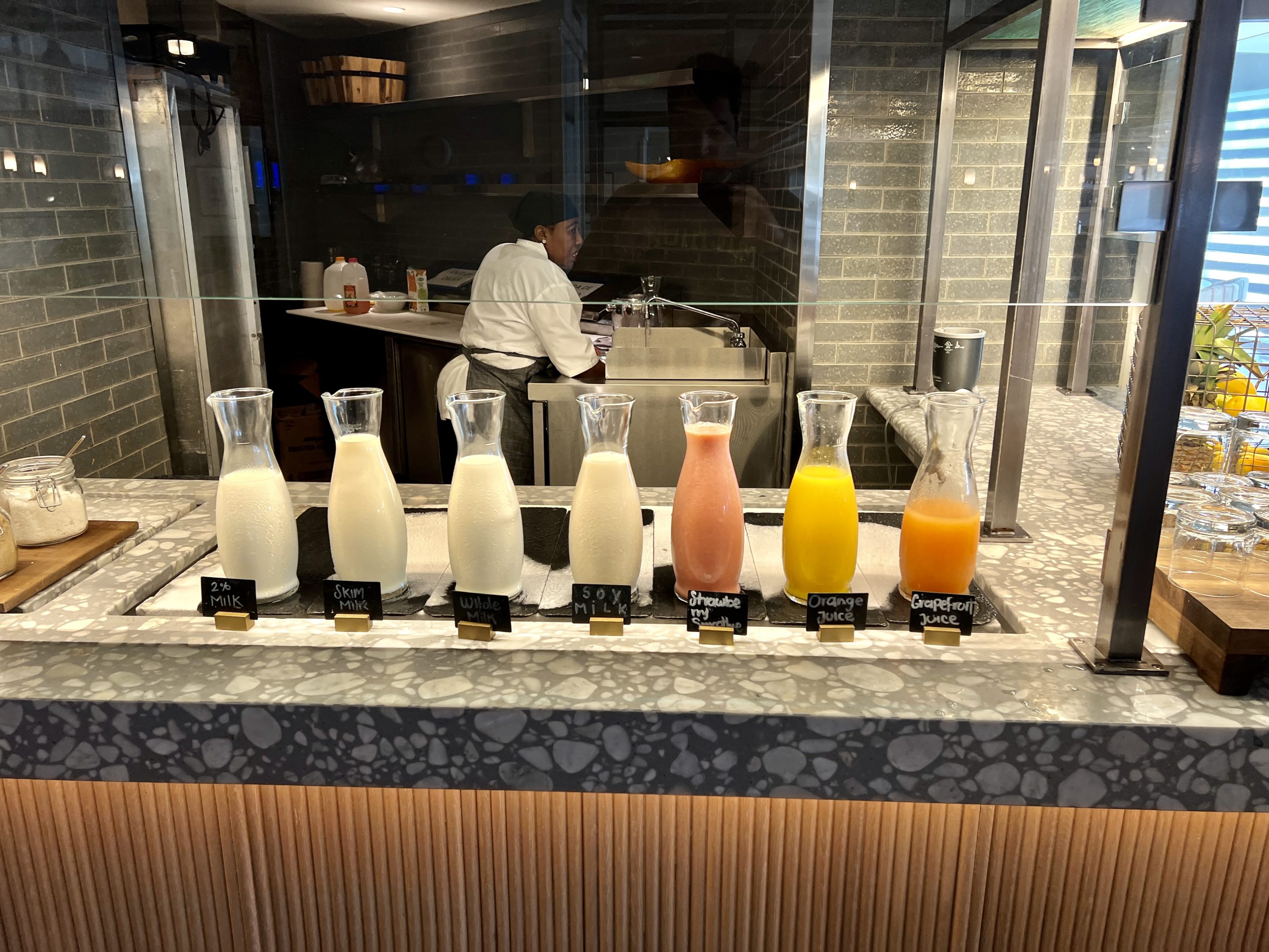 Ritz Carlton South Beach Breakfast Drinks