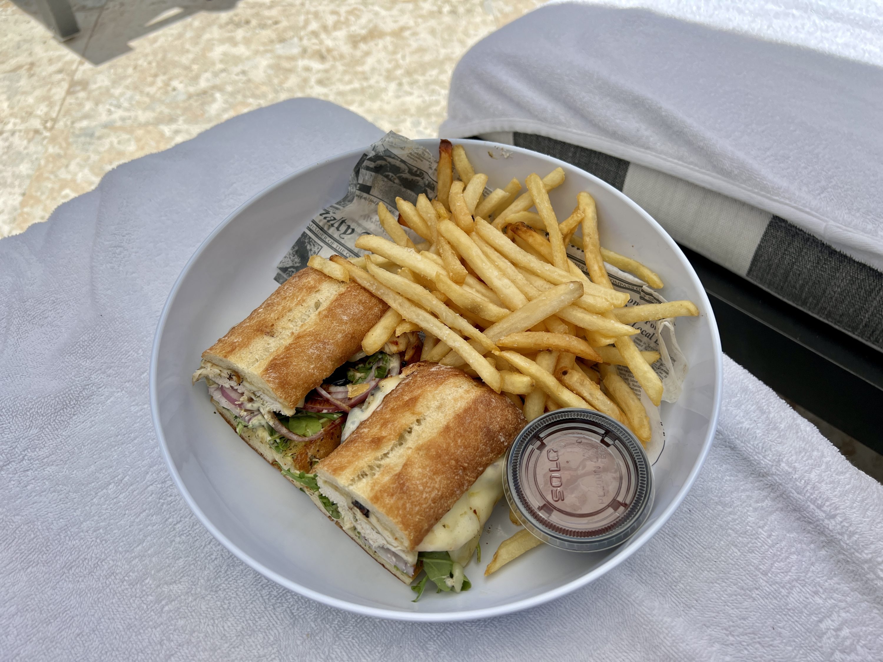 Ritz Carlton South Beach Chicken Sandwich