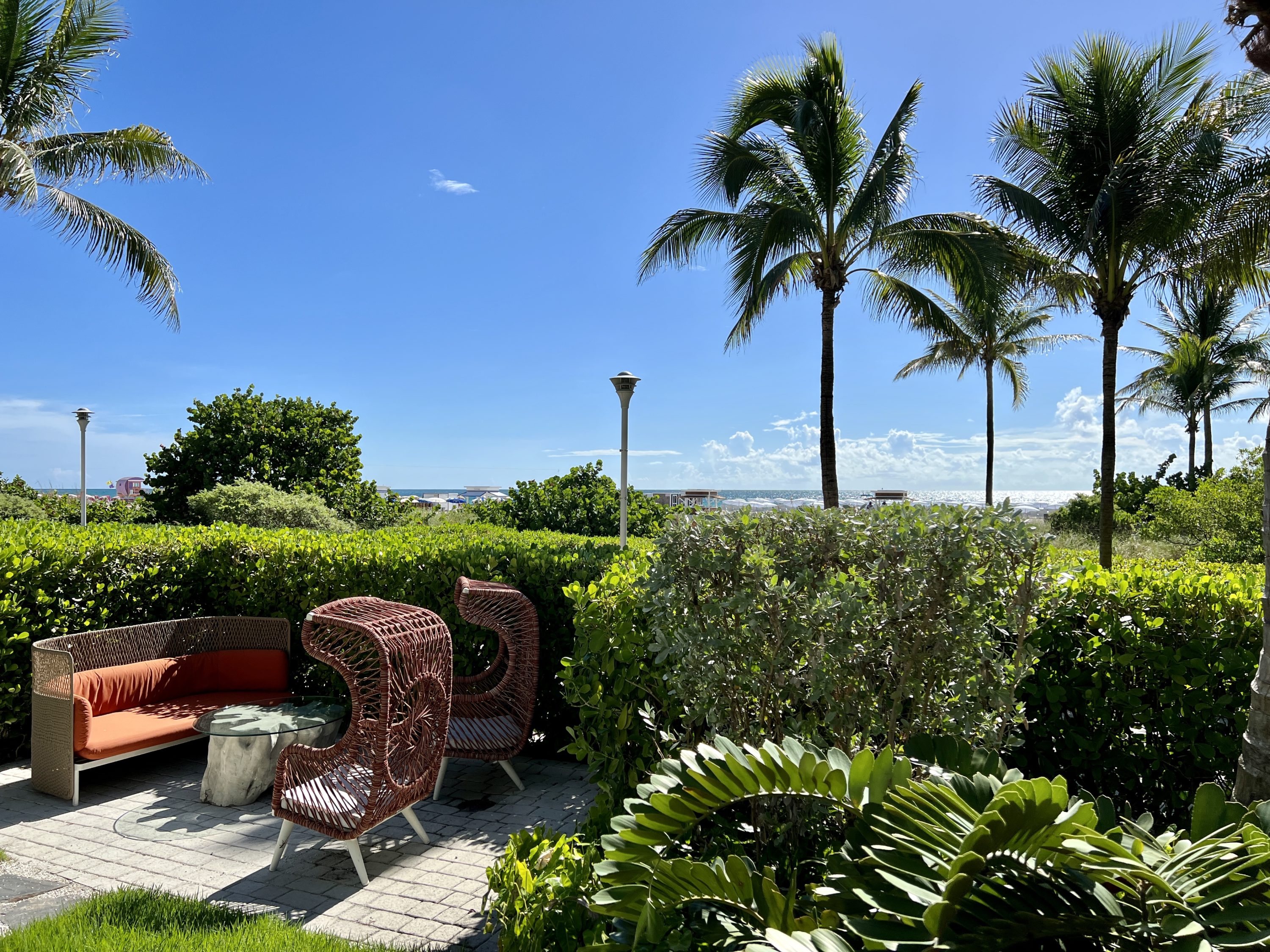 Ritz Carlton South Beach DiLido Beach Club Seating