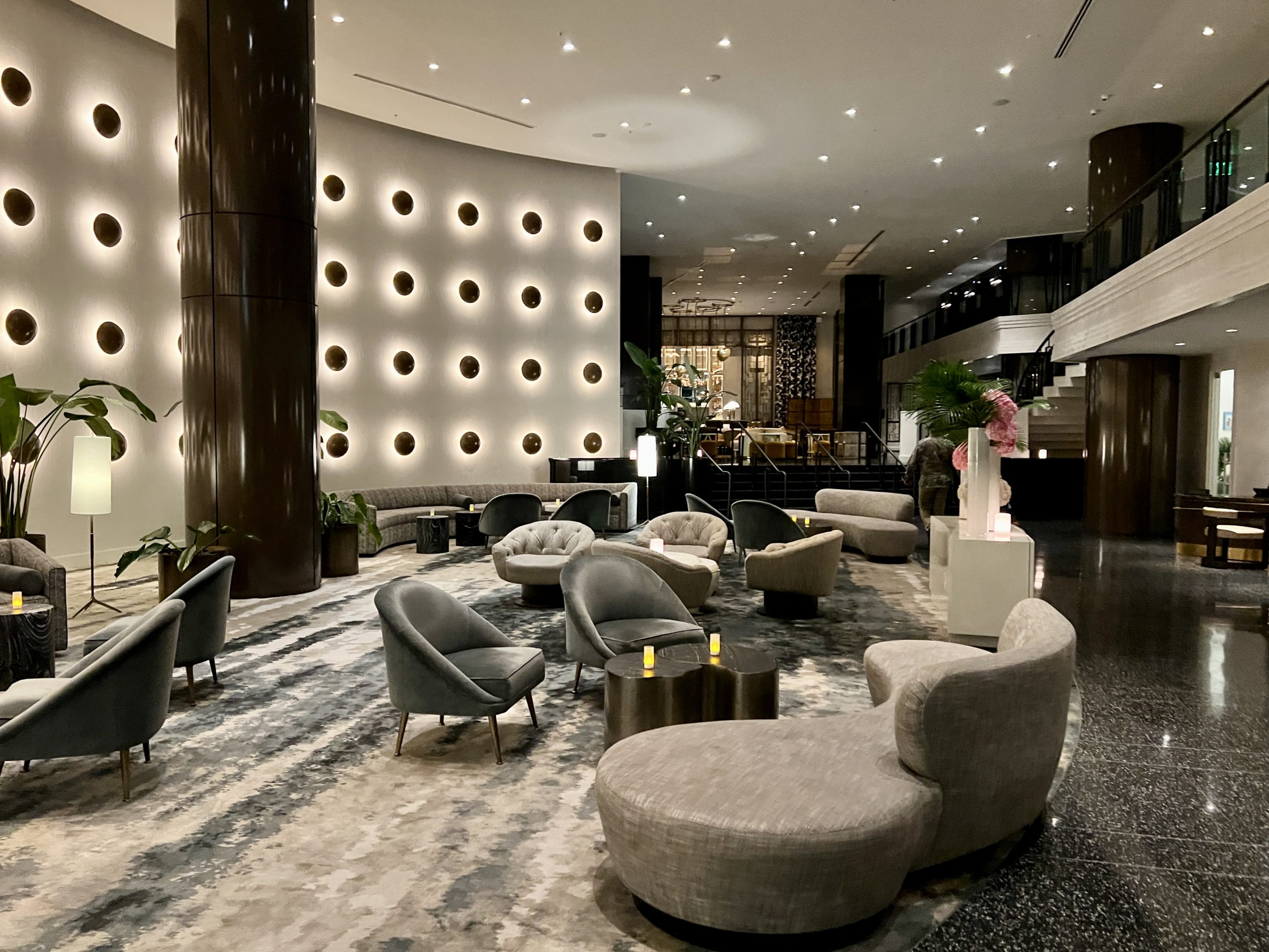 Ritz Carlton South Beach Lobby From Entrance