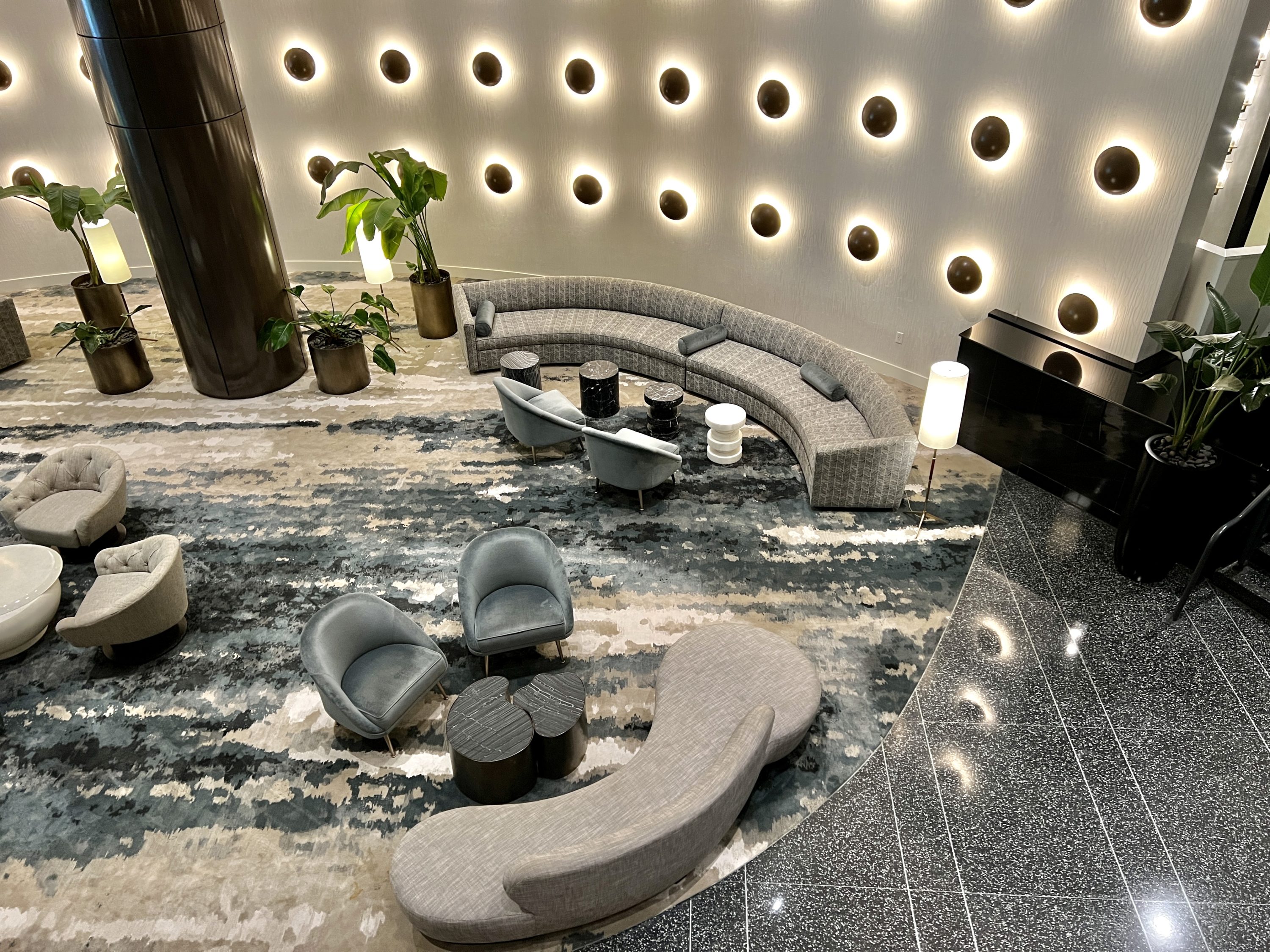Ritz Carlton South Beach Lobby Furniture From Above
