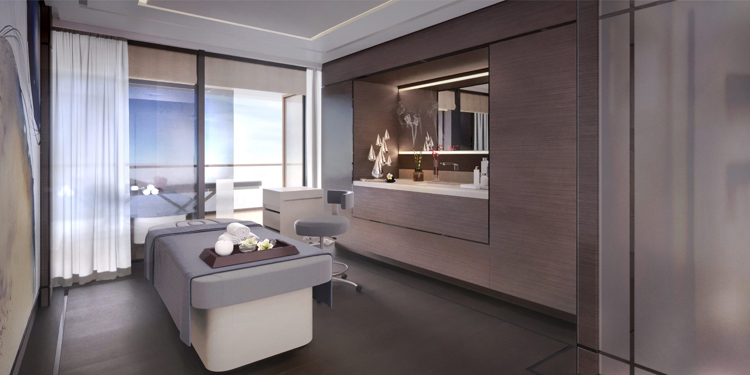 The Ritz-Carlton Yacht Collection Evrima Spa Treatment Room