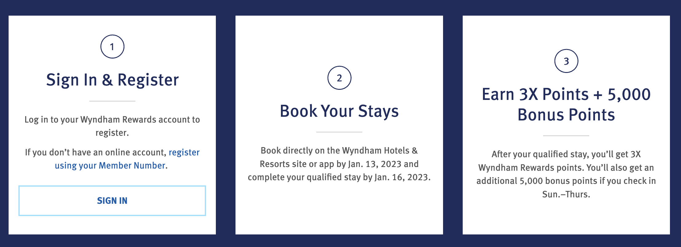Wyndham Promo