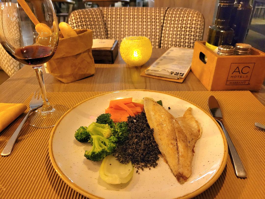 AC Hotel Alicante Dinner