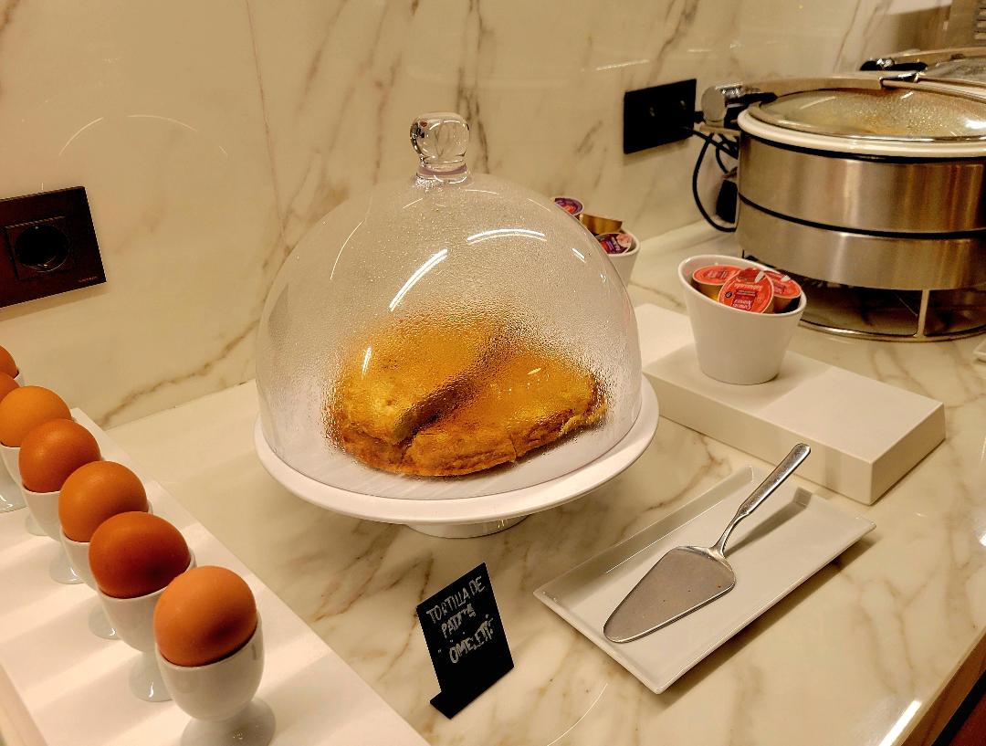 AC Hotel Alicante Potato Omelet