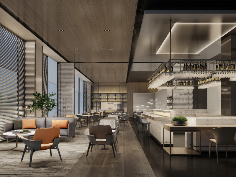 Rendering of an AC Hotel in China